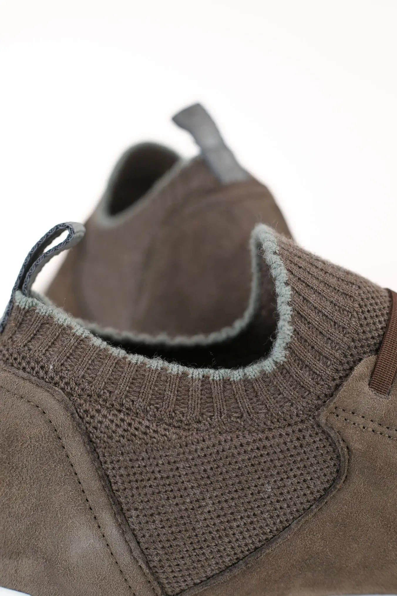 Sneakers Calzino in Maglia Marrone - Guarino Store