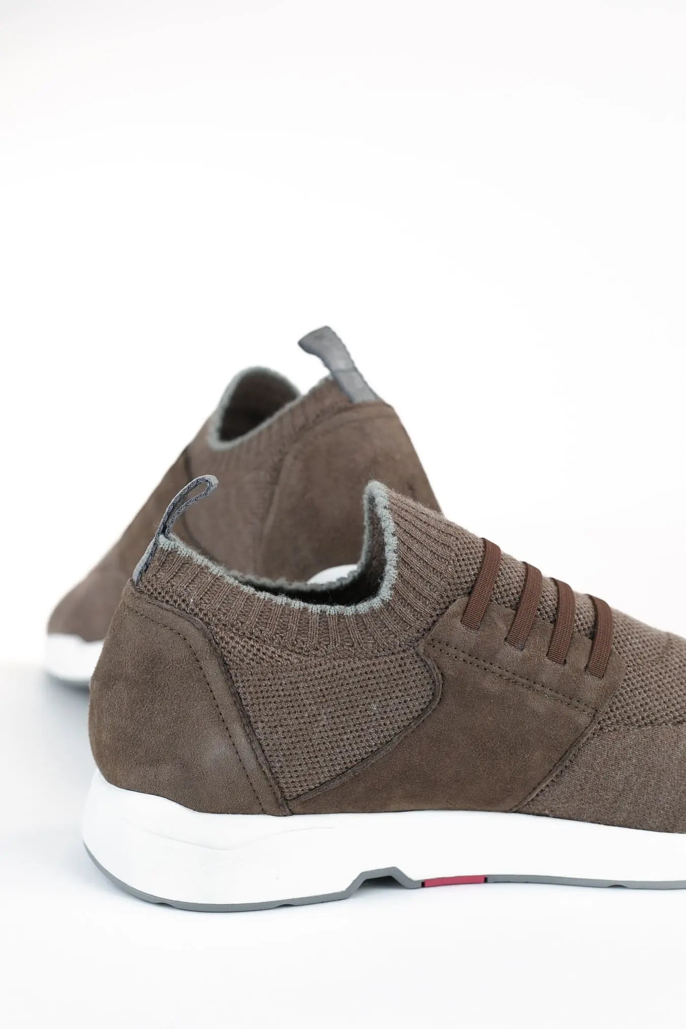 Sneakers Calzino in Maglia Marrone - Guarino Store