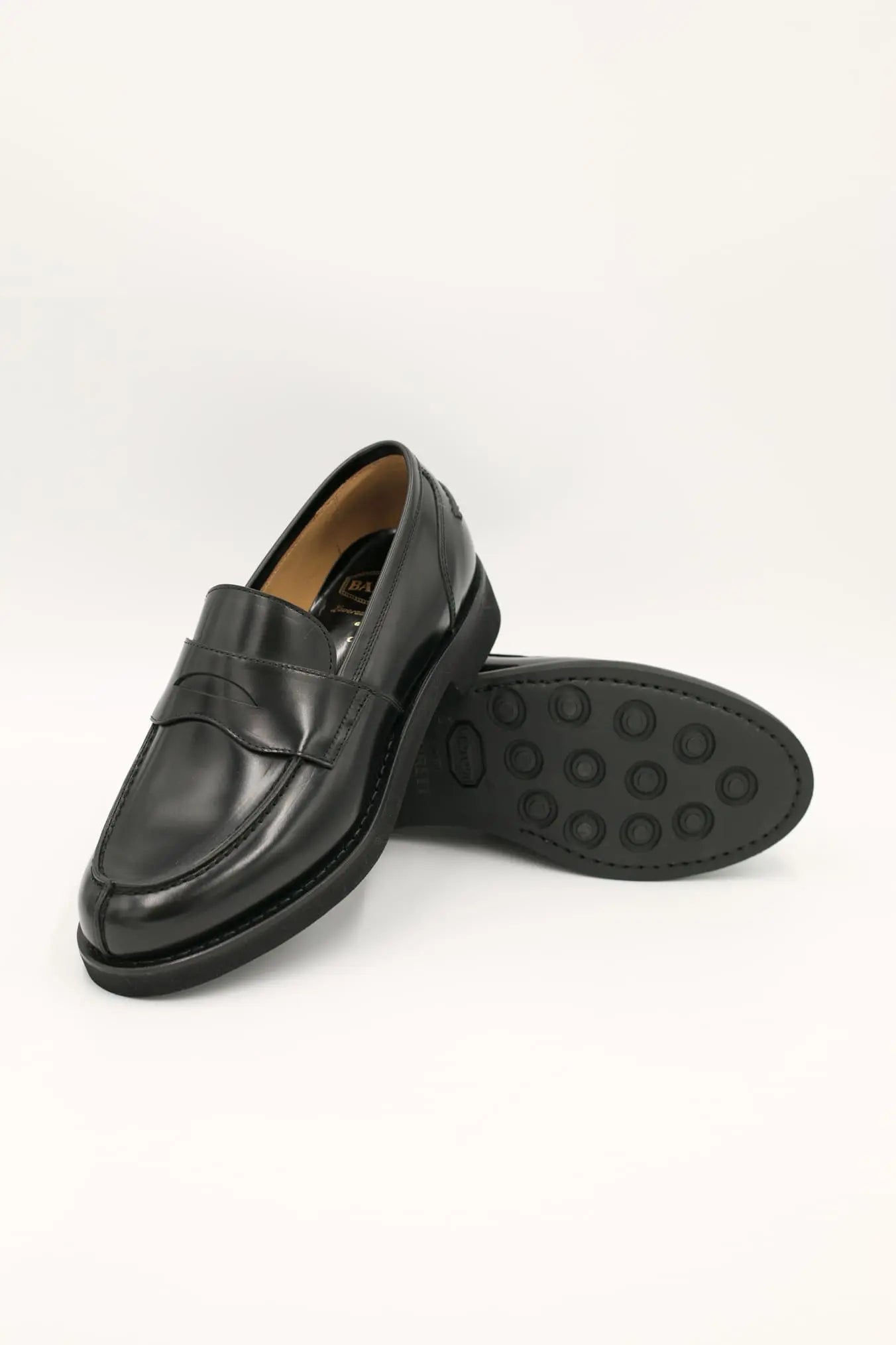 BARRETT Mocassini Pelle Nera - Guarino Store