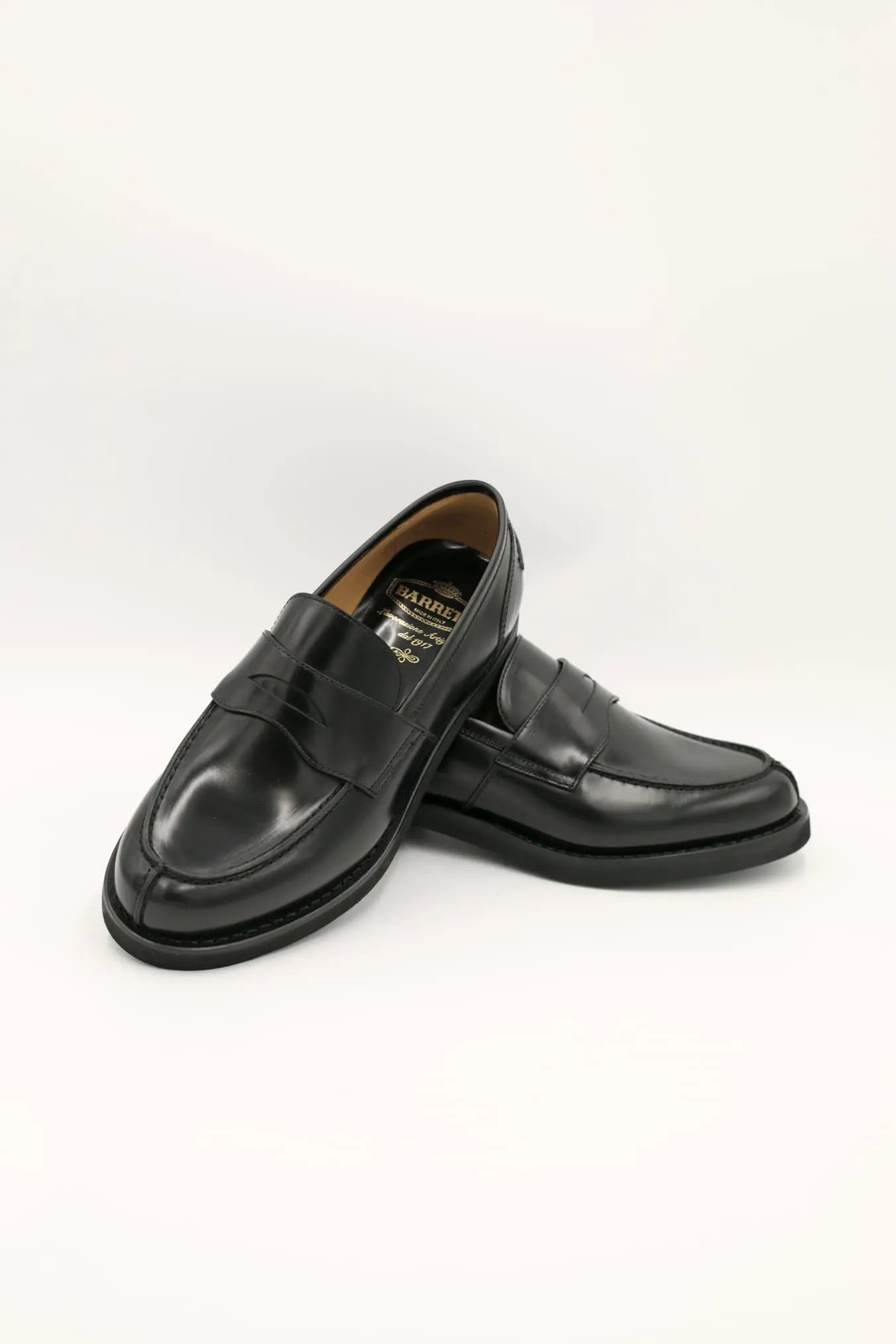 BARRETT Mocassini Pelle Nera - Guarino Store