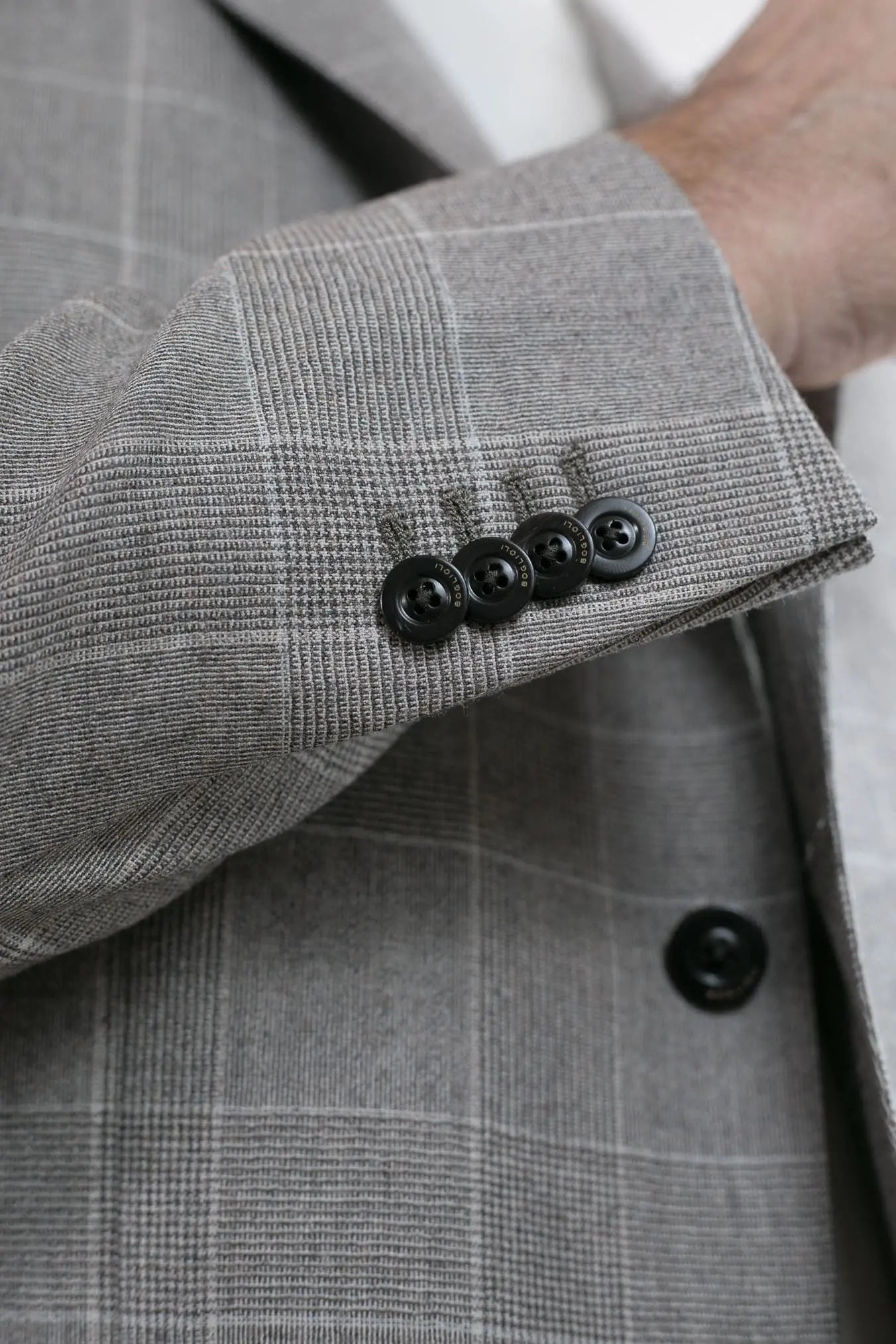 BOGLIOLI K-Jacket Principe di Galles Greige