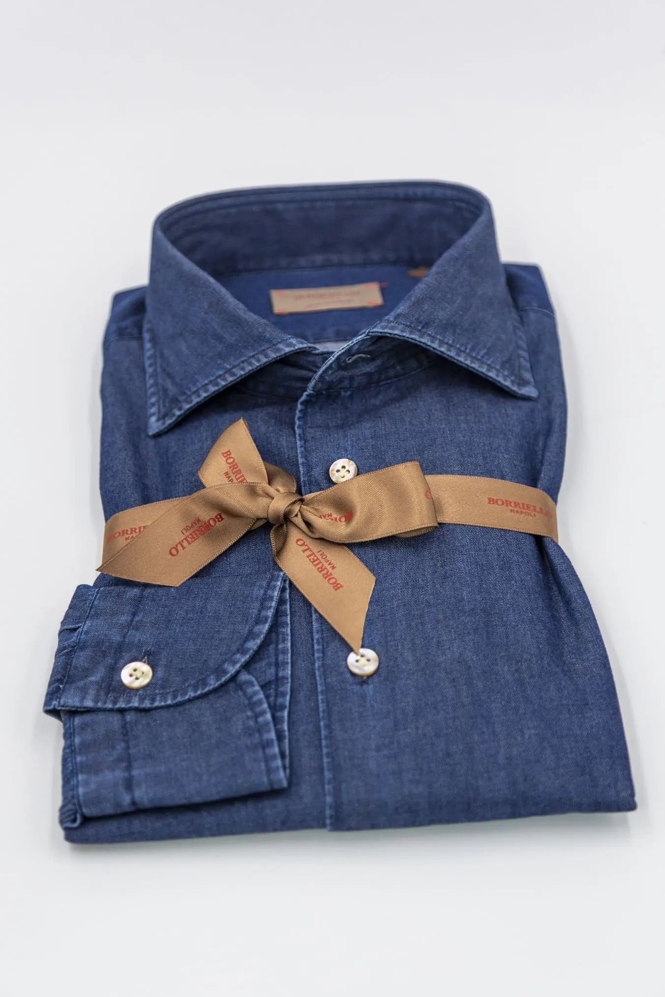 Camicia Denim Scuro - Guarino Store