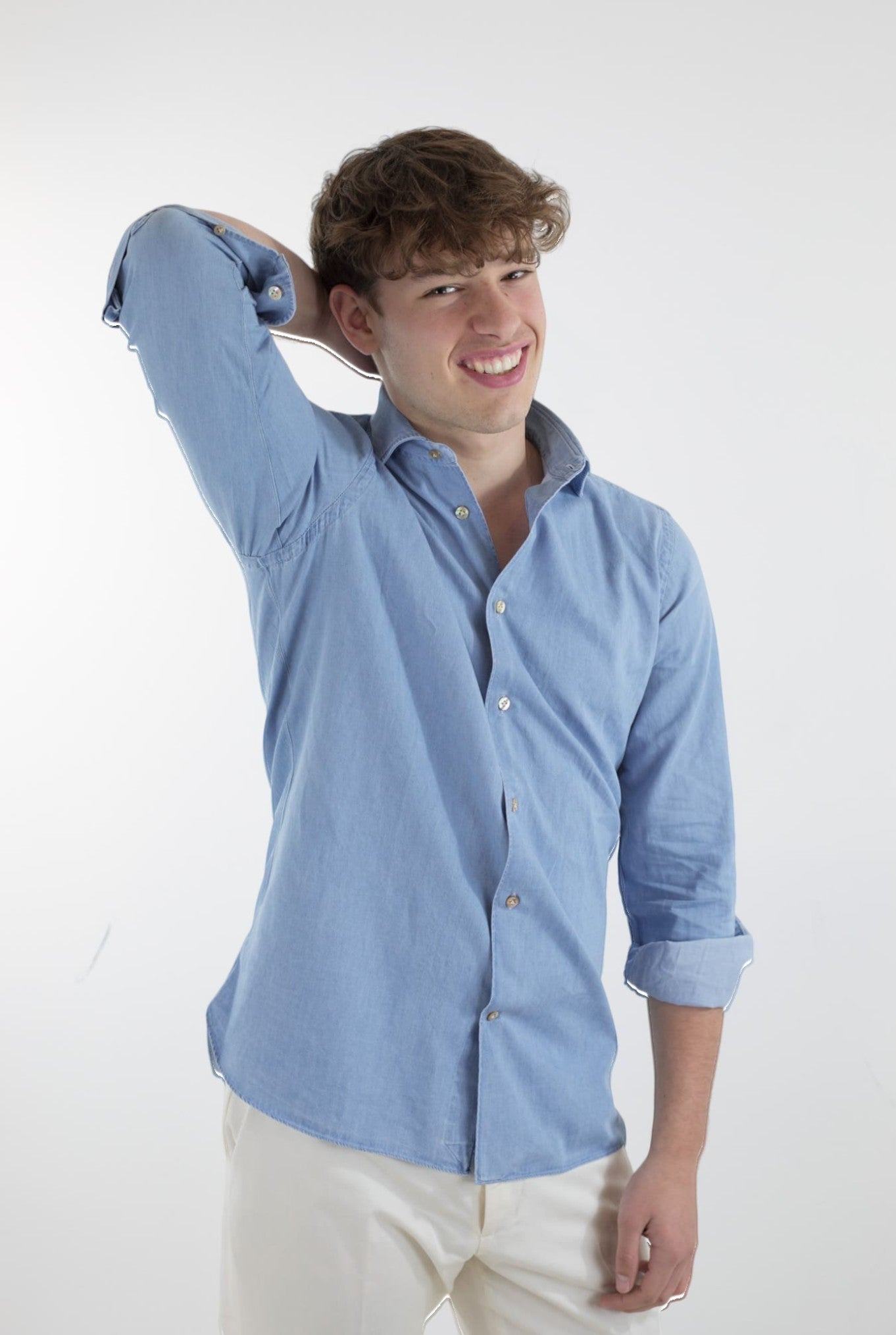 Camicia Denim Medio - Guarino Store