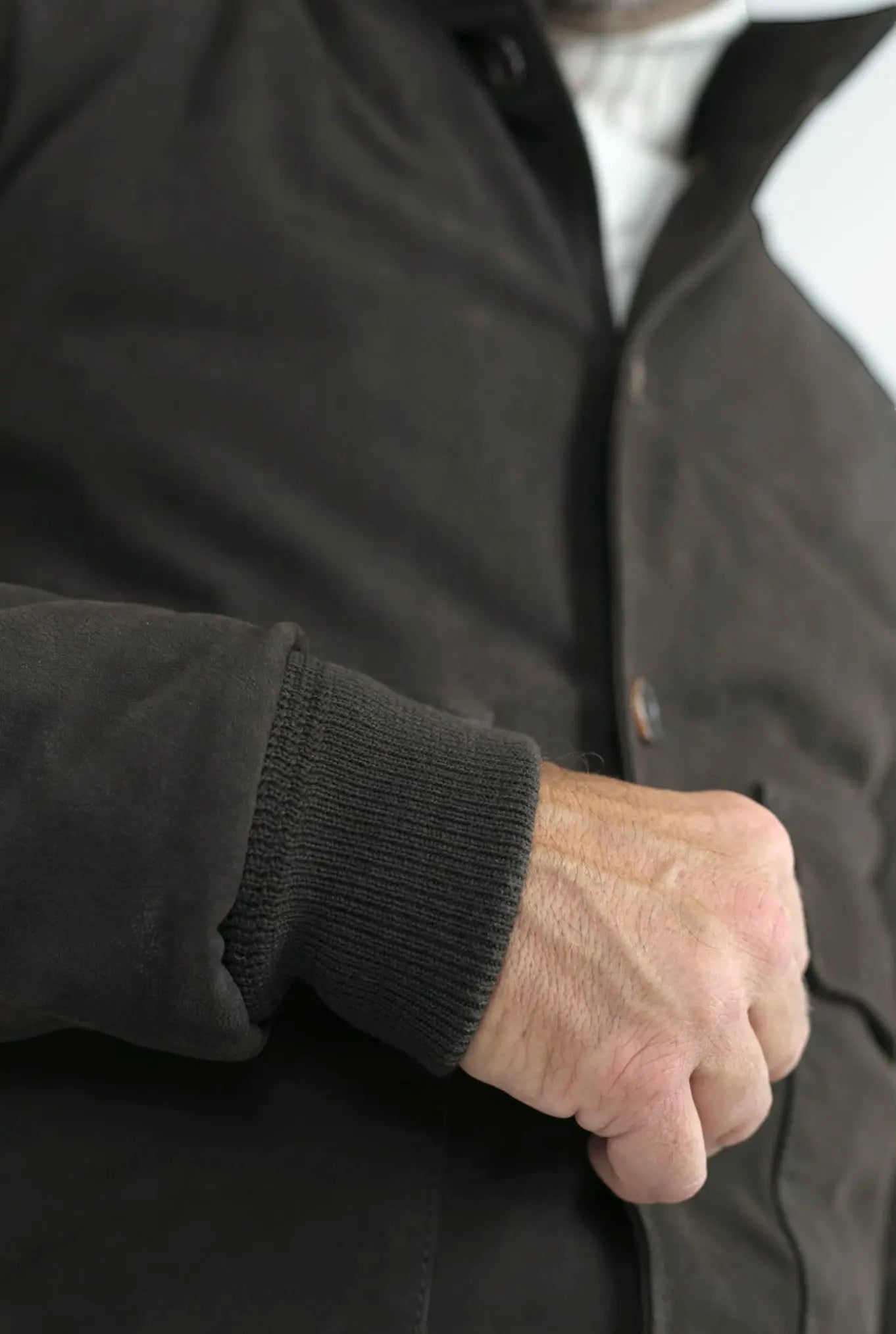 Bomber Chevrette Imbottito Testa di Moro - Guarino Store