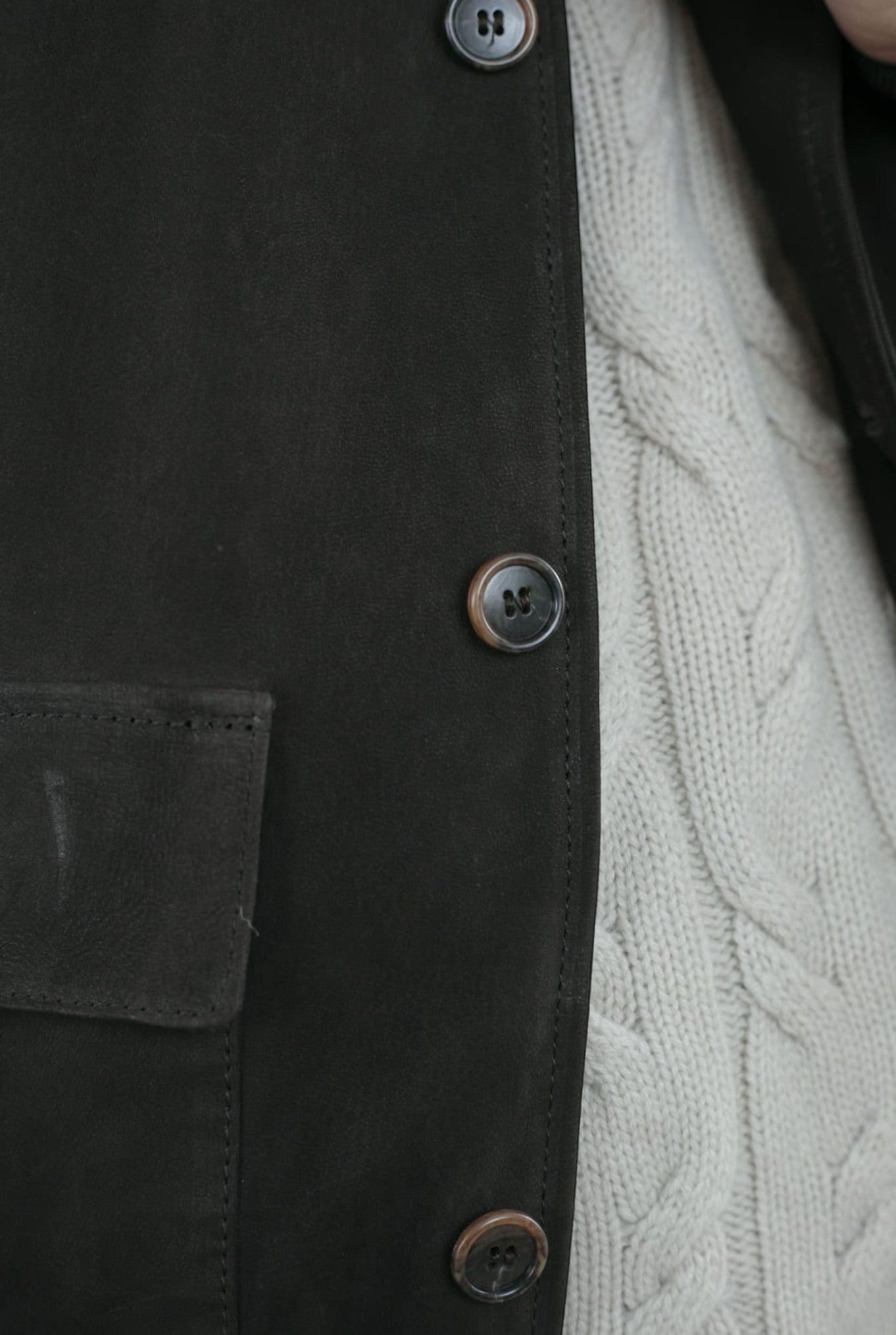 Bomber Chevrette Imbottito Testa di Moro - Guarino Store