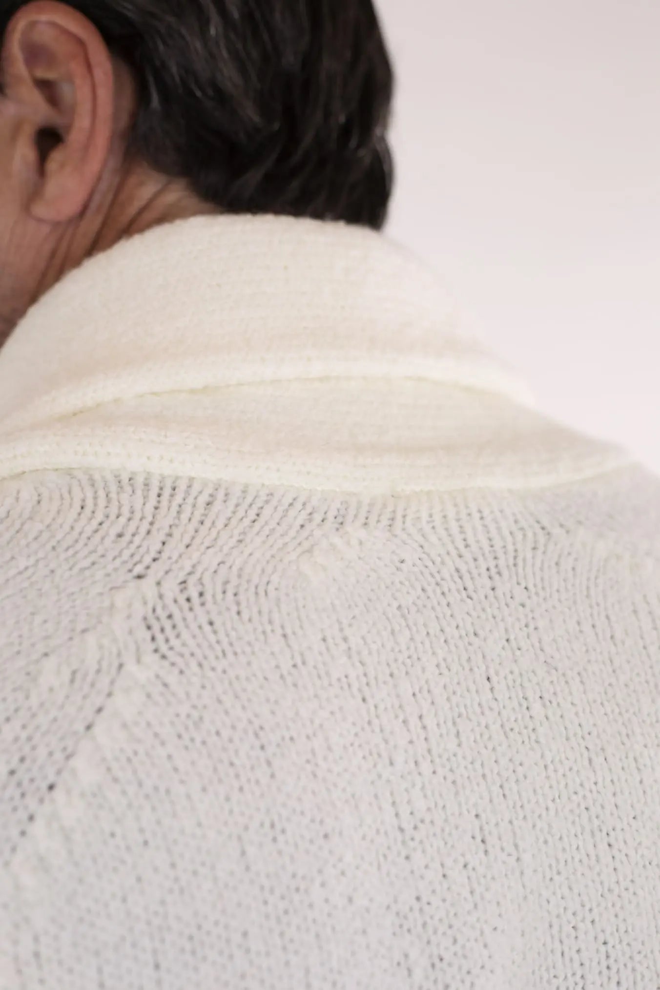 Cardigan Malfile' Bianco - Guarino Store