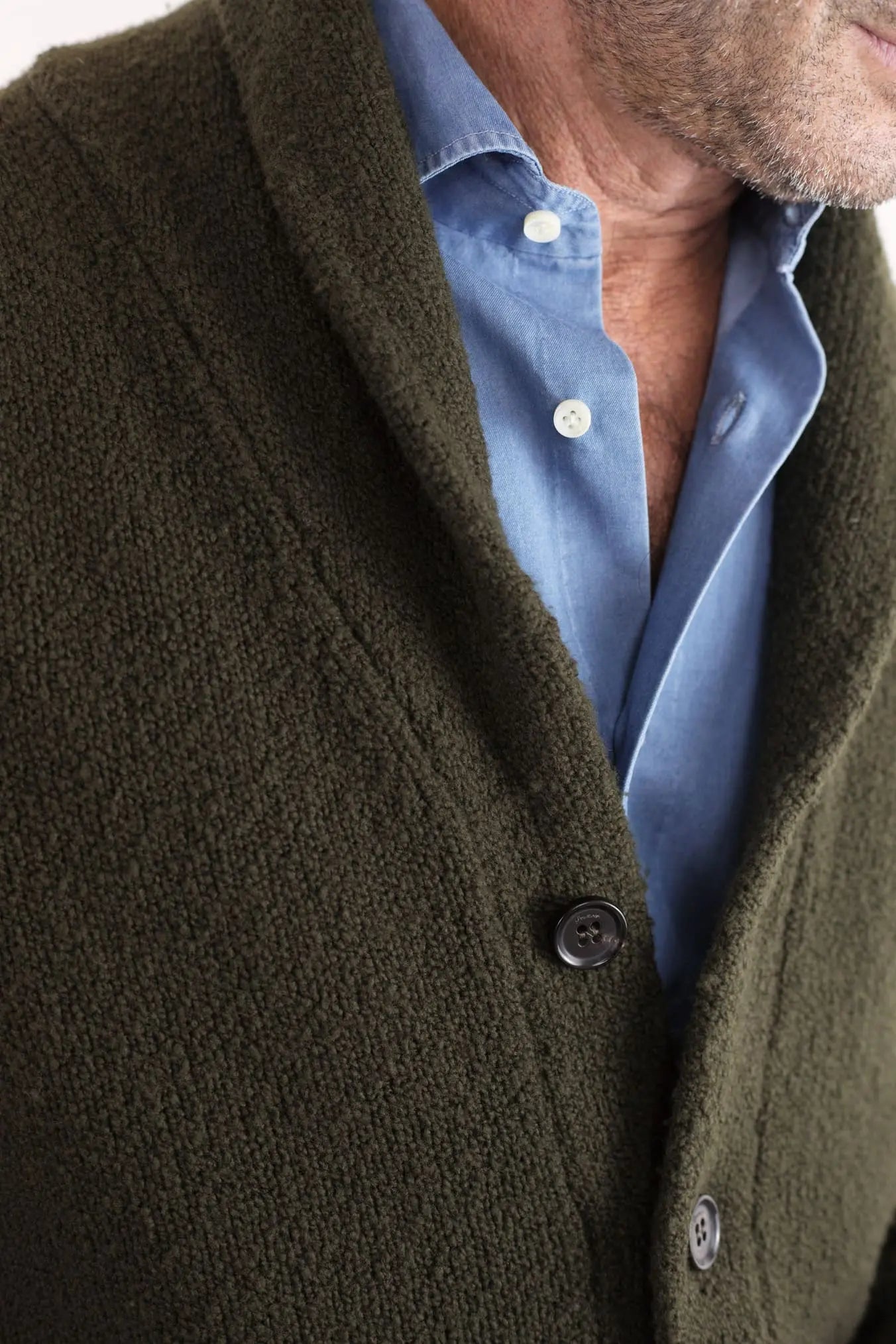Cardigan Malfile' Verde - Guarino Store