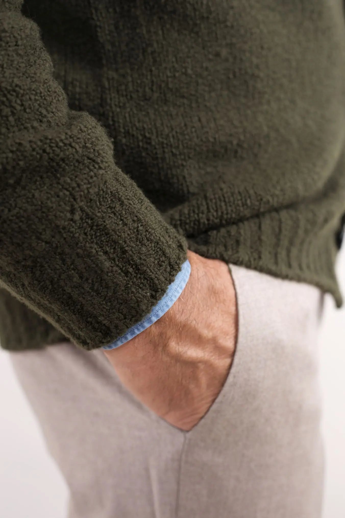 Cardigan Malfile' Verde - Guarino Store