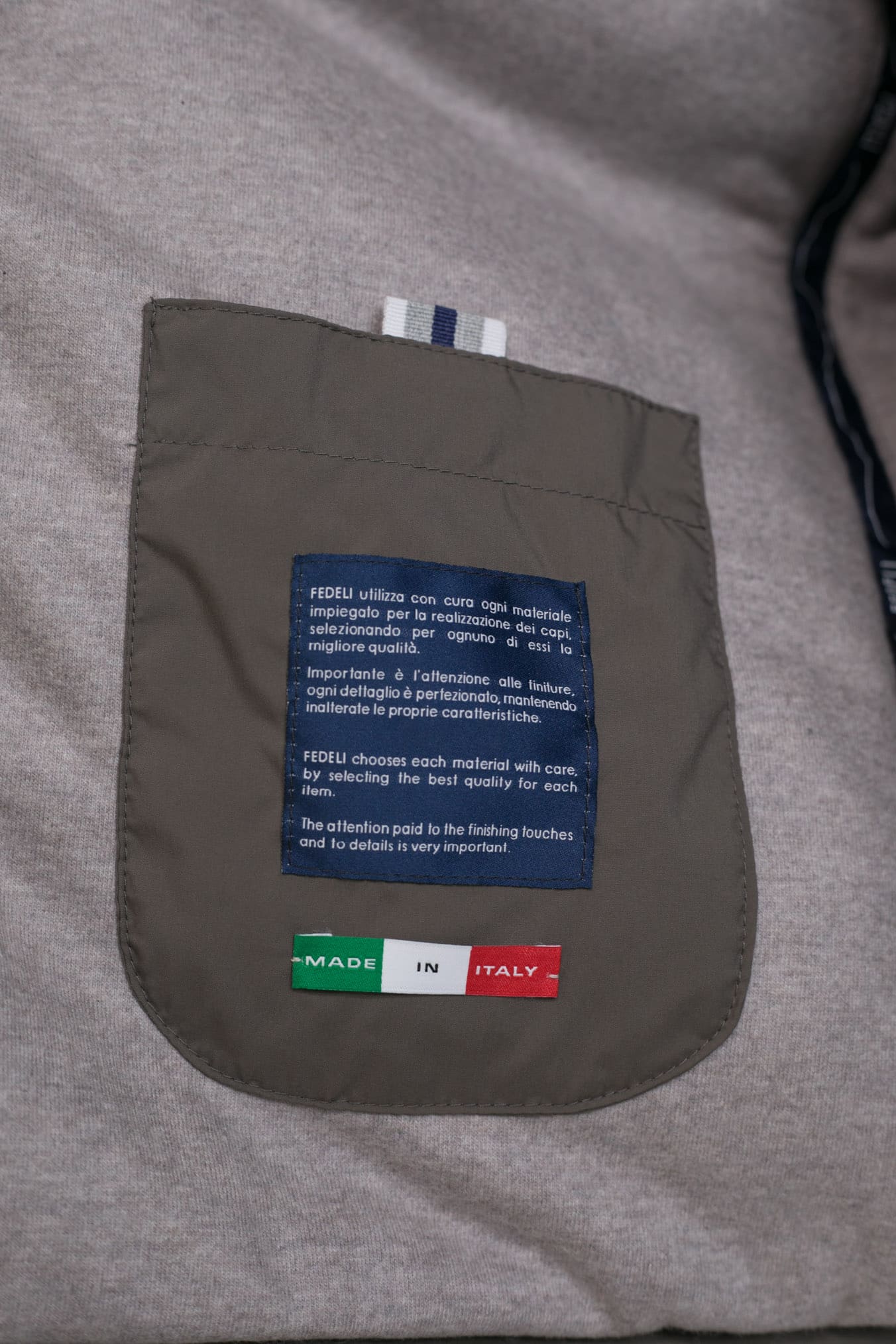 Giubbino con Cappuccio Airstop Foderato in Cashmere Beige - Guarino Store