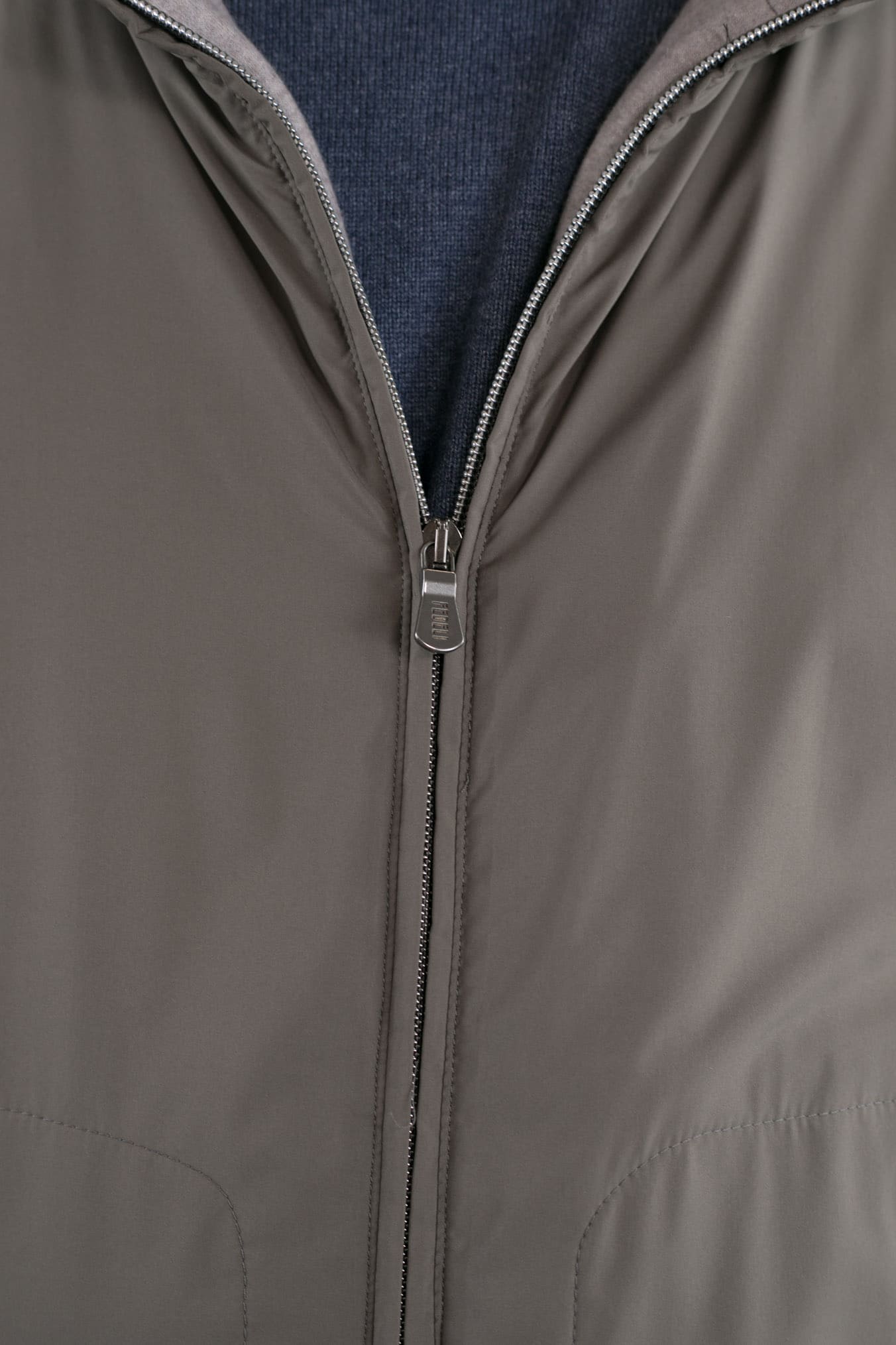 Giubbino con Cappuccio Airstop Foderato in Cashmere Beige - Guarino Store