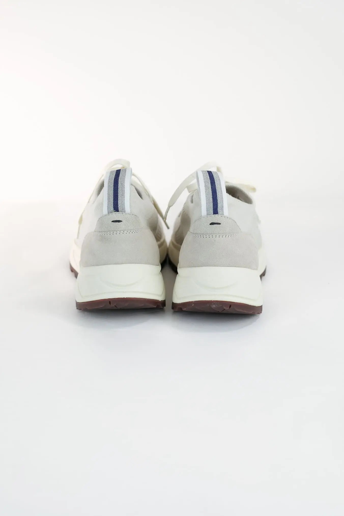 Sneakers Maglia Elasticizzata Lana Avorio - Guarino Store