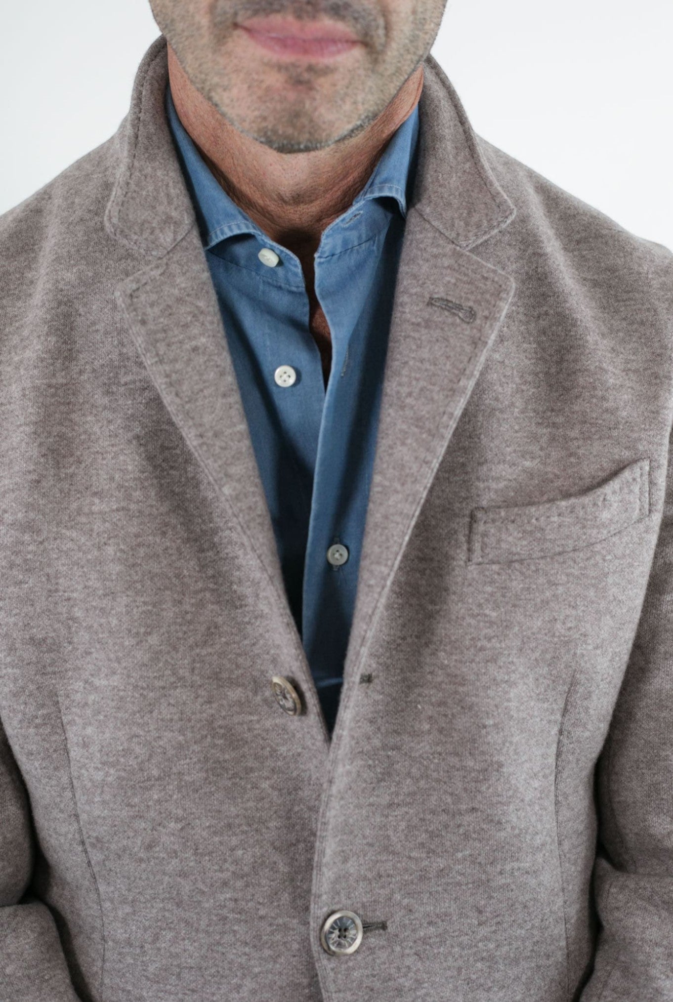 Giacca Damon Cashmere Double Beige - Guarino Store