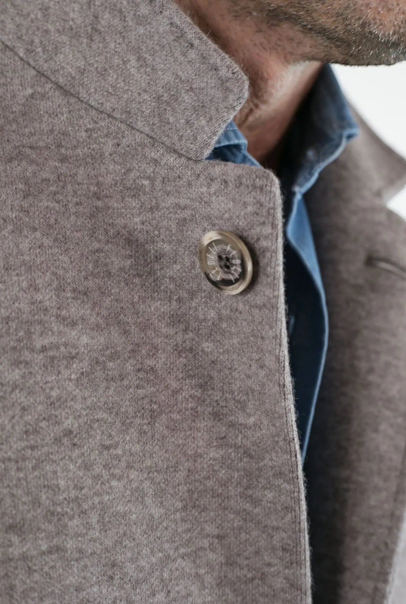Giacca Damon Cashmere Double Beige - Guarino Store