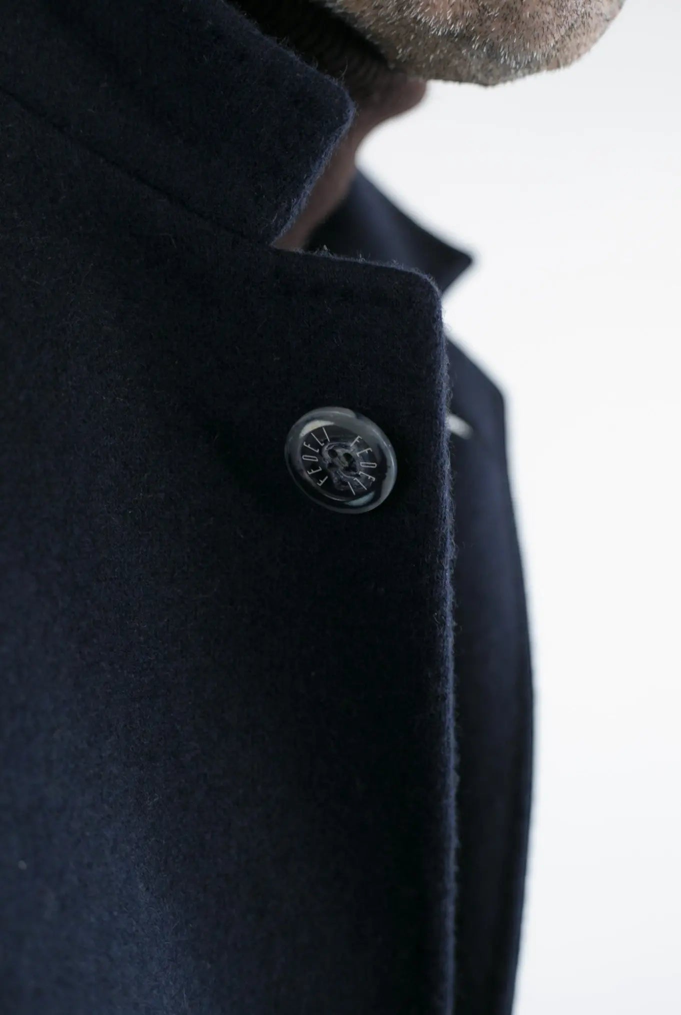 Giacca Damon Cashmere Double Blu Scuro - Guarino Store