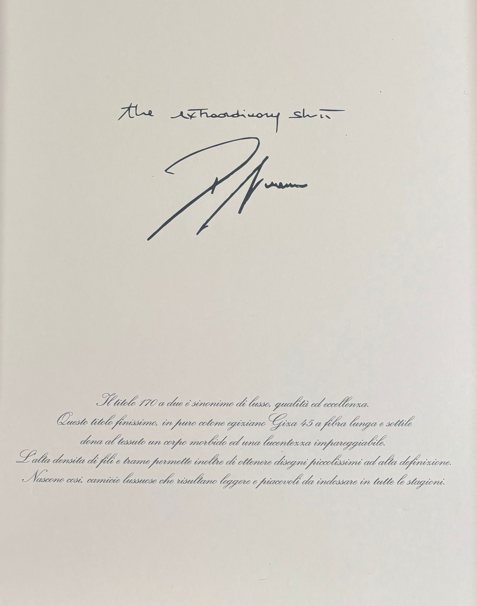 Camicia Napoli '170 a due' Bianco - Guarino Store