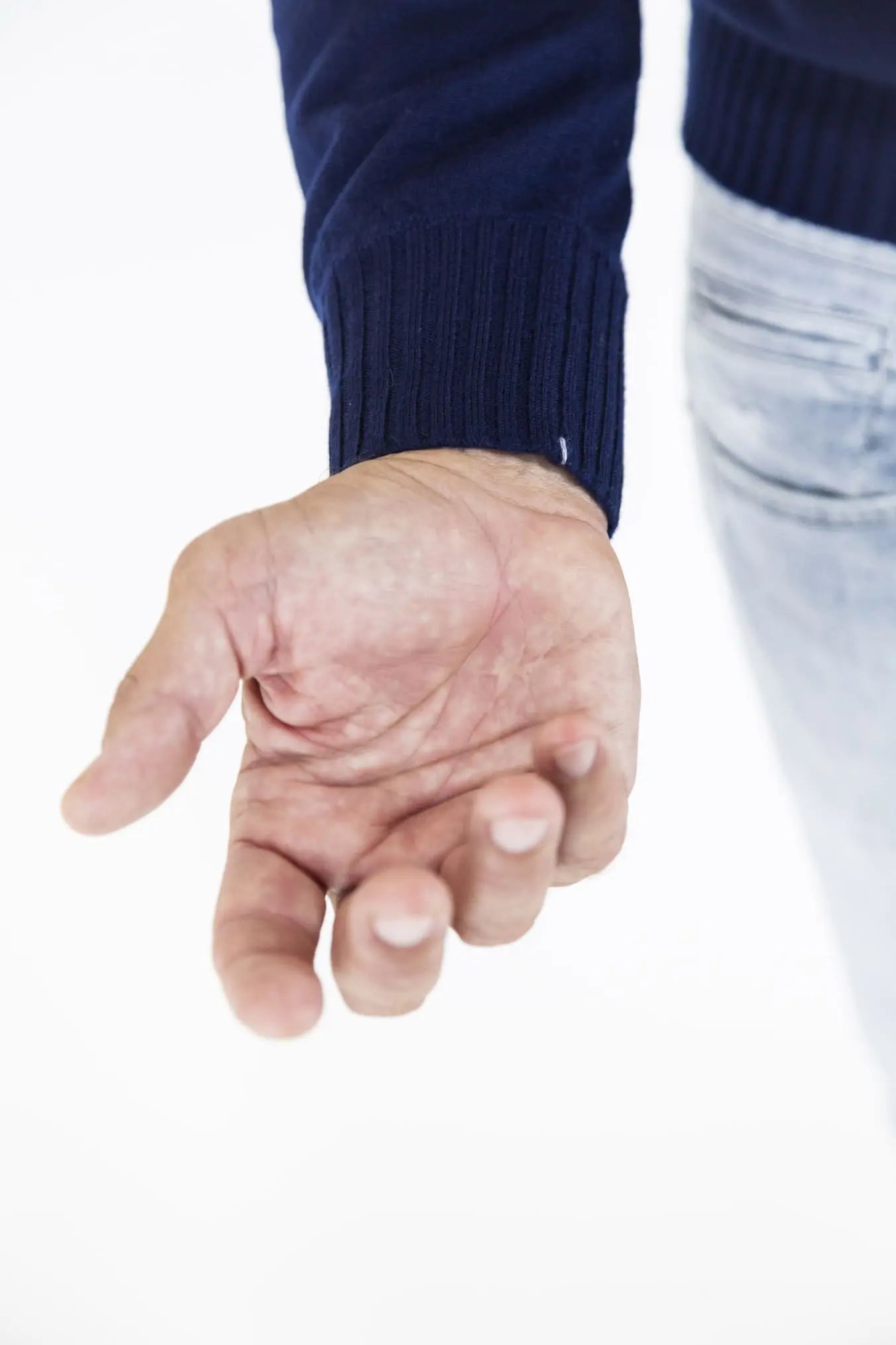 Girocollo Cashmere Duvet Blu Navy - Guarino Store