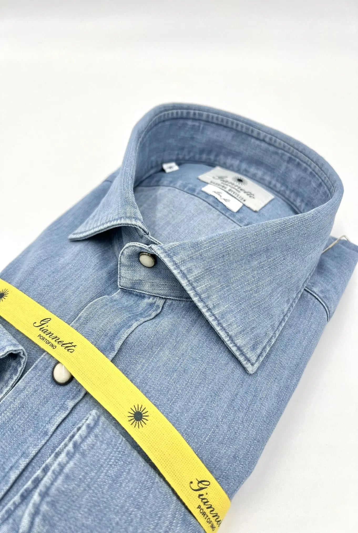 Camicia Denim Chiaro - Guarino Store