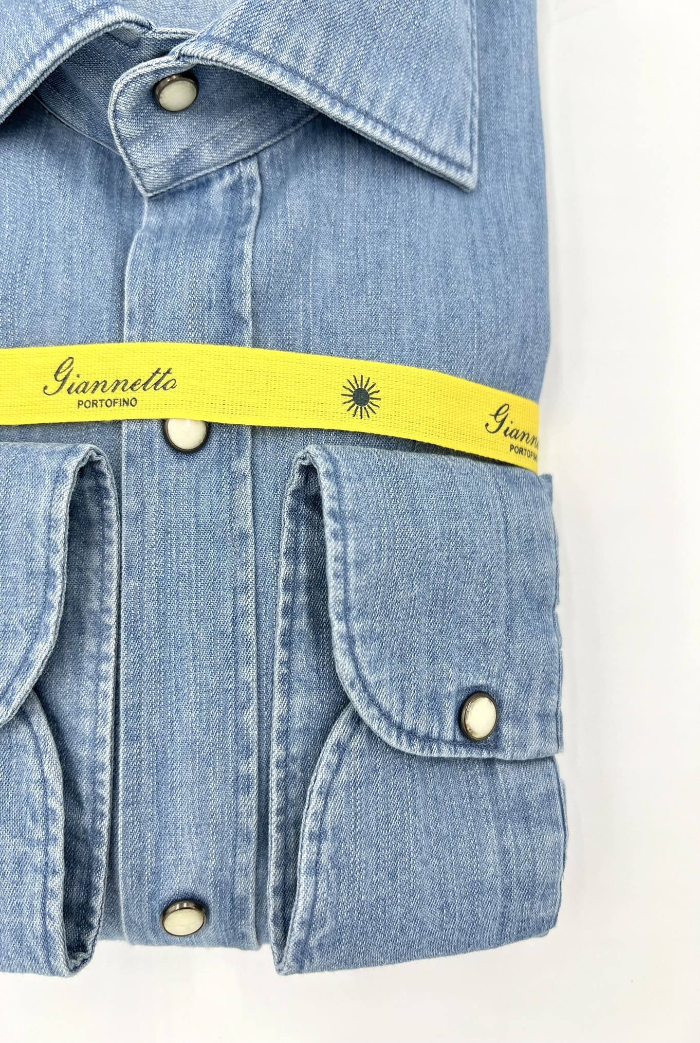 Camicia Denim Chiaro - Guarino Store