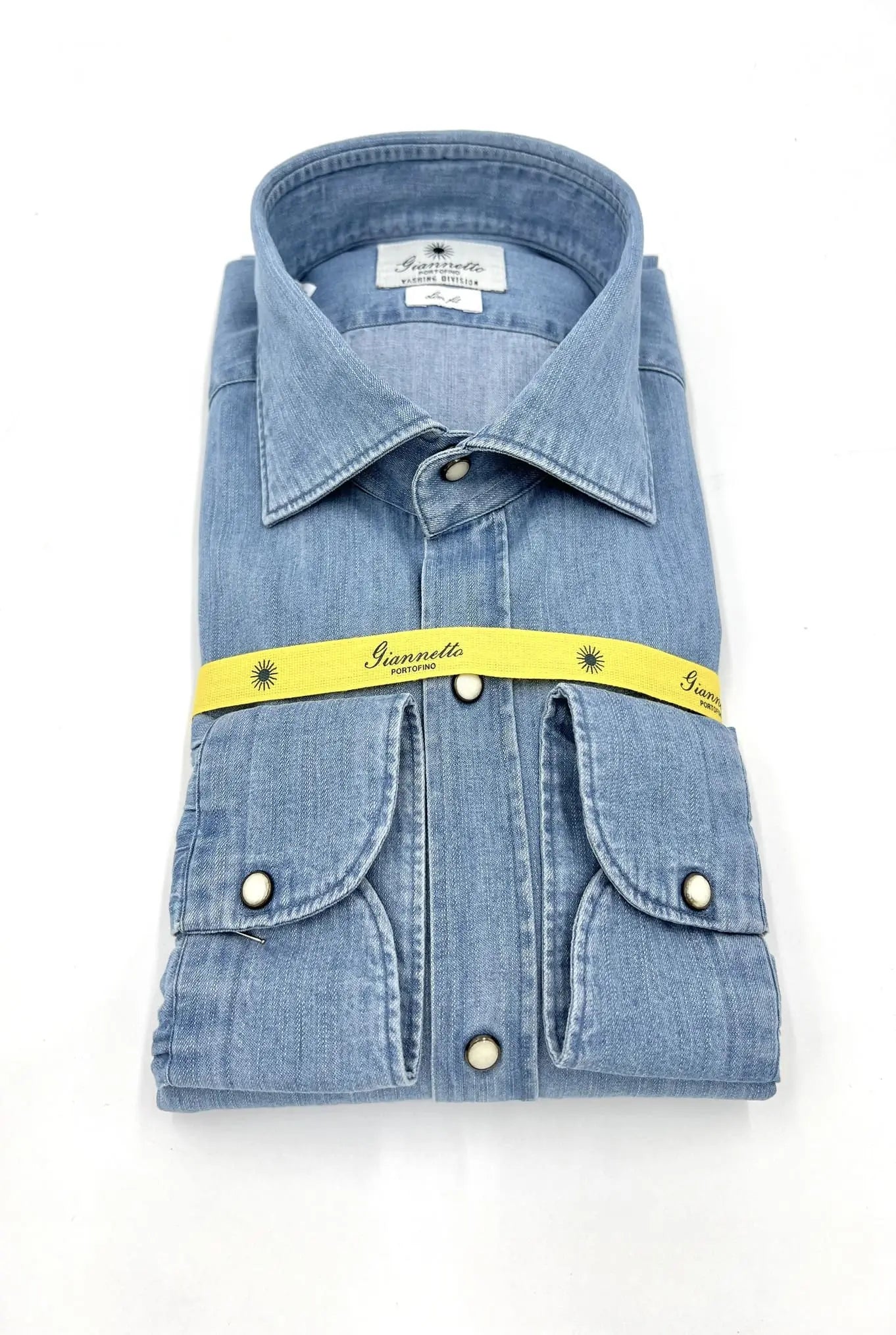 Camicia Denim Chiaro - Guarino Store