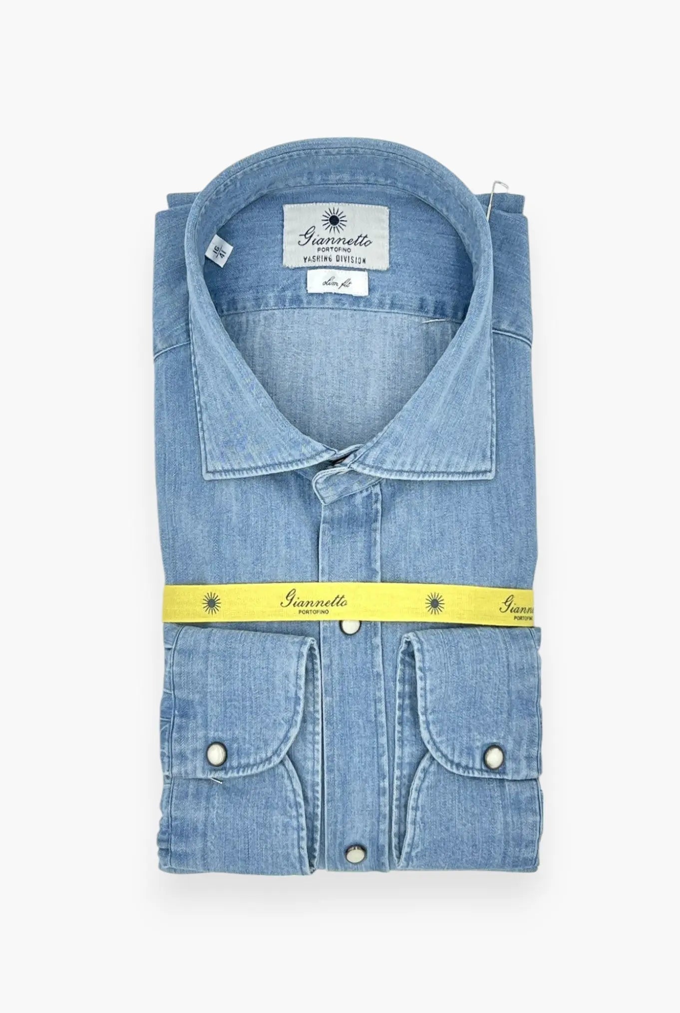 Camicia Denim Chiaro - Guarino Store