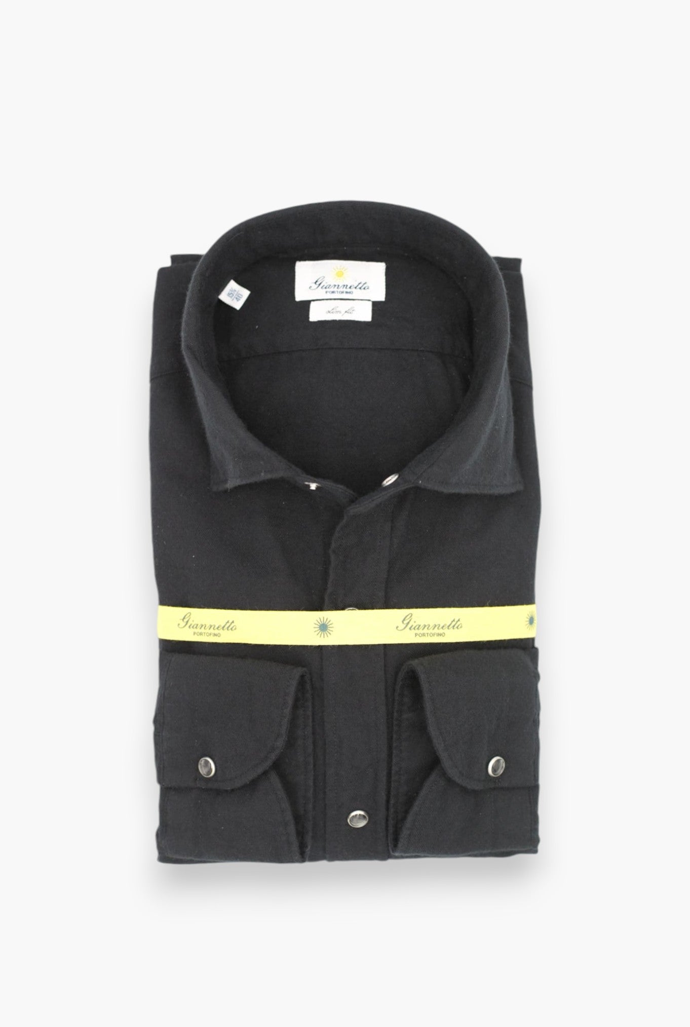 Camicia Flanella Nero - Guarino Store