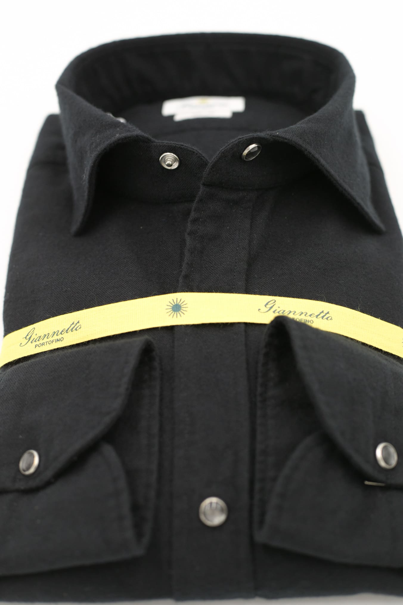 Camicia Flanella Nero - Guarino Store