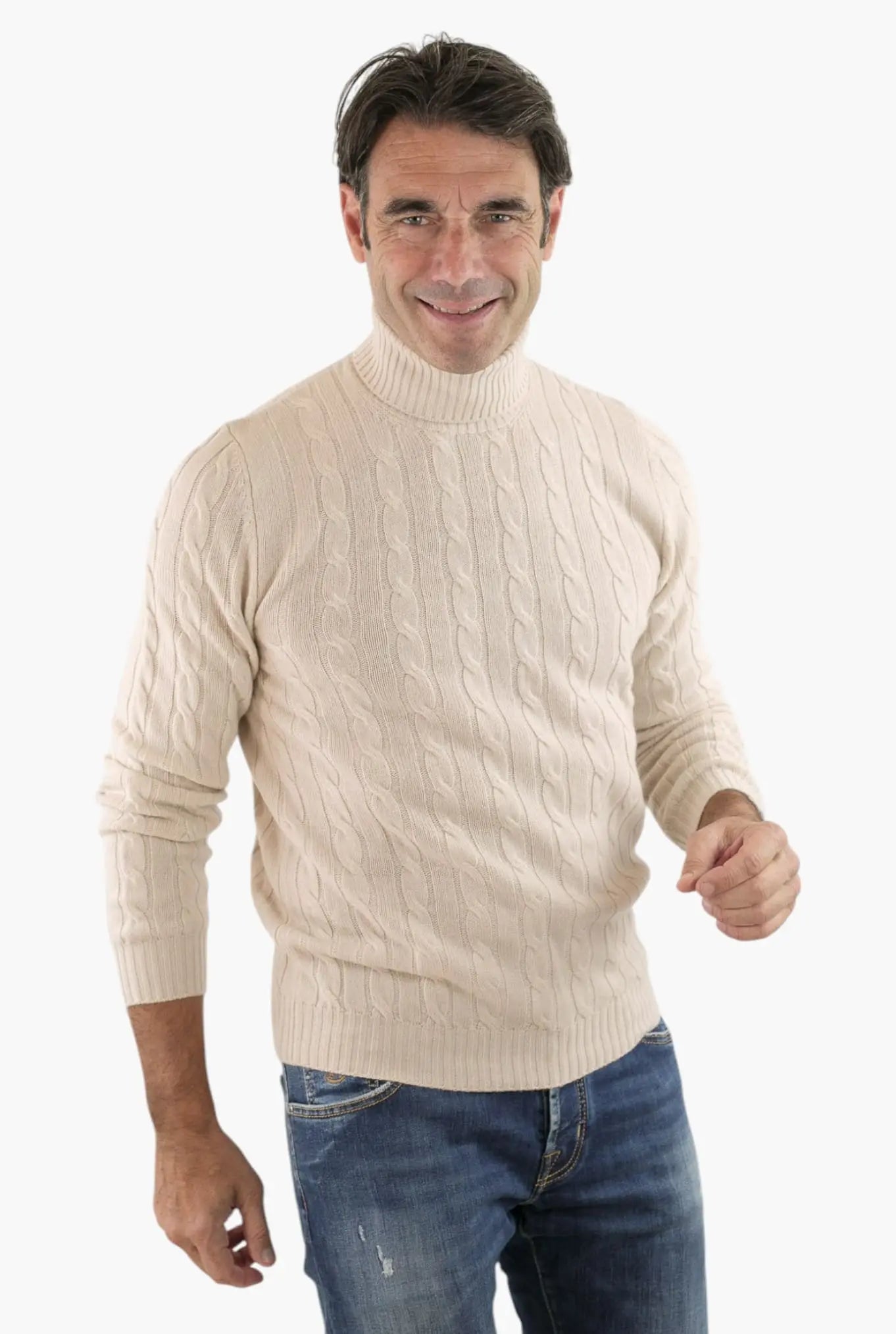 GUARINO DOLCEVITA a Trecce in Cashmere Beige