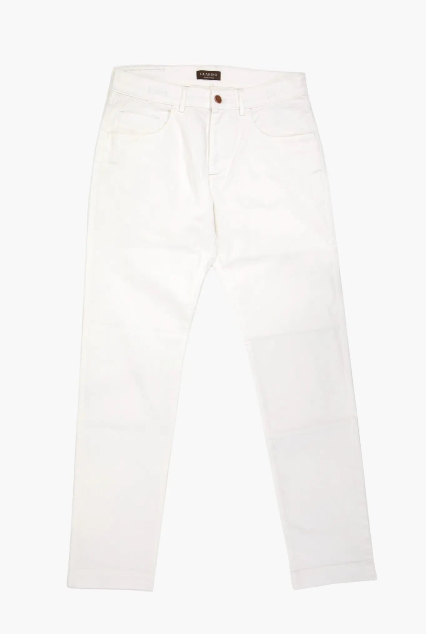 Jeans Sartoriale Denim Bianco - Guarino Store