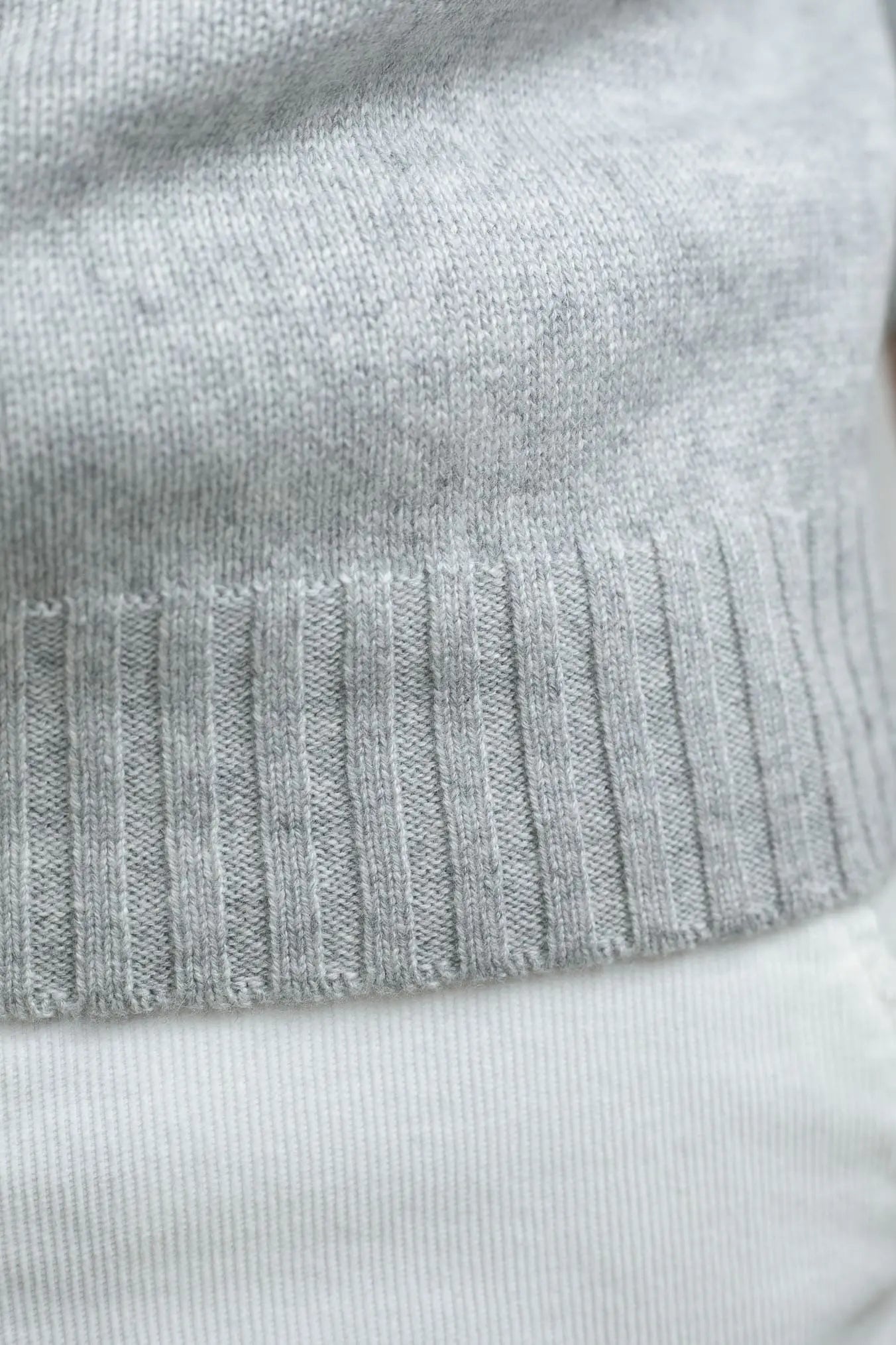 Dolcevita Cashmere Corsehair Grigio Perla - Guarino Store