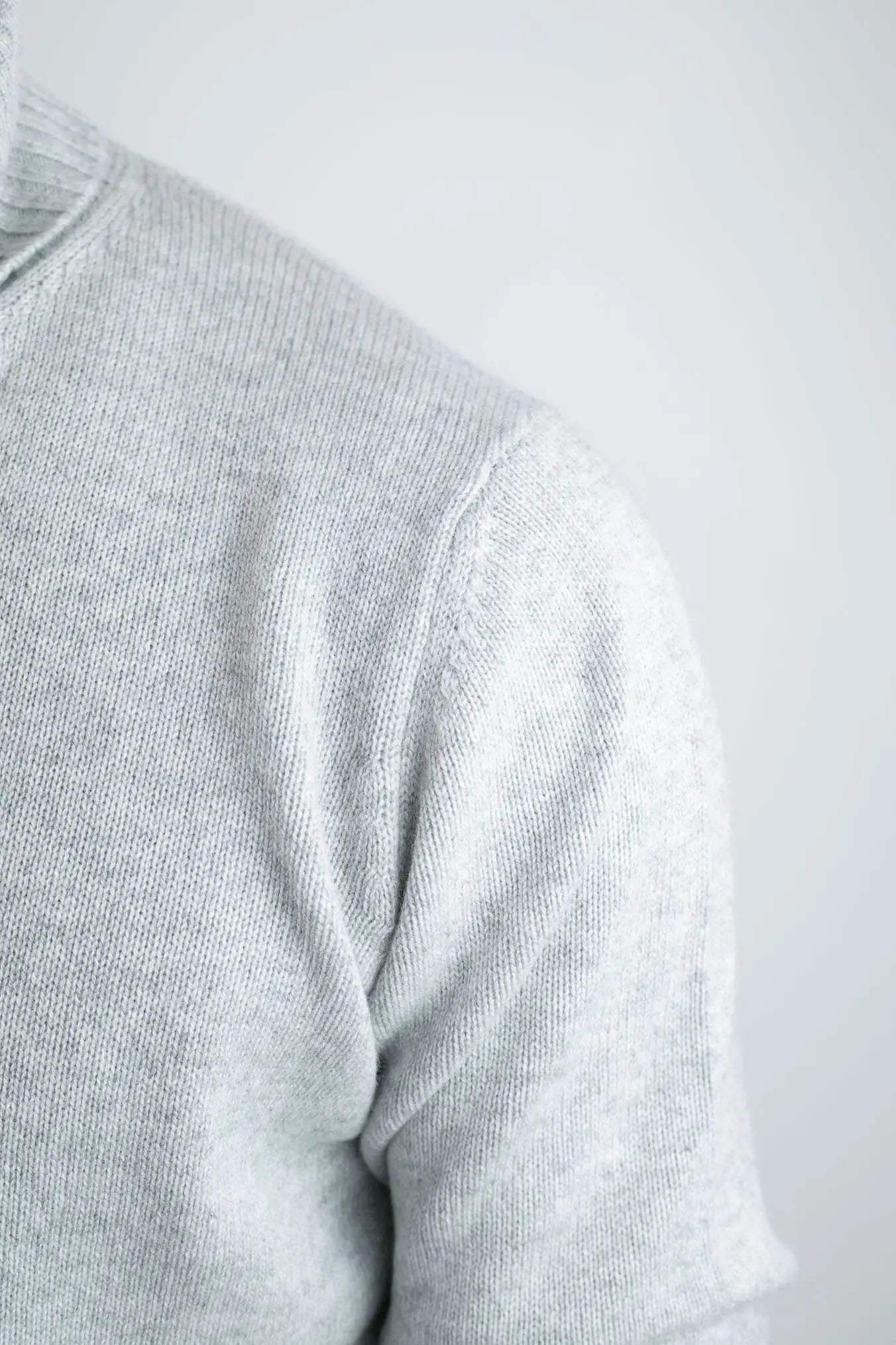 Dolcevita Cashmere Corsehair Grigio Perla - Guarino Store