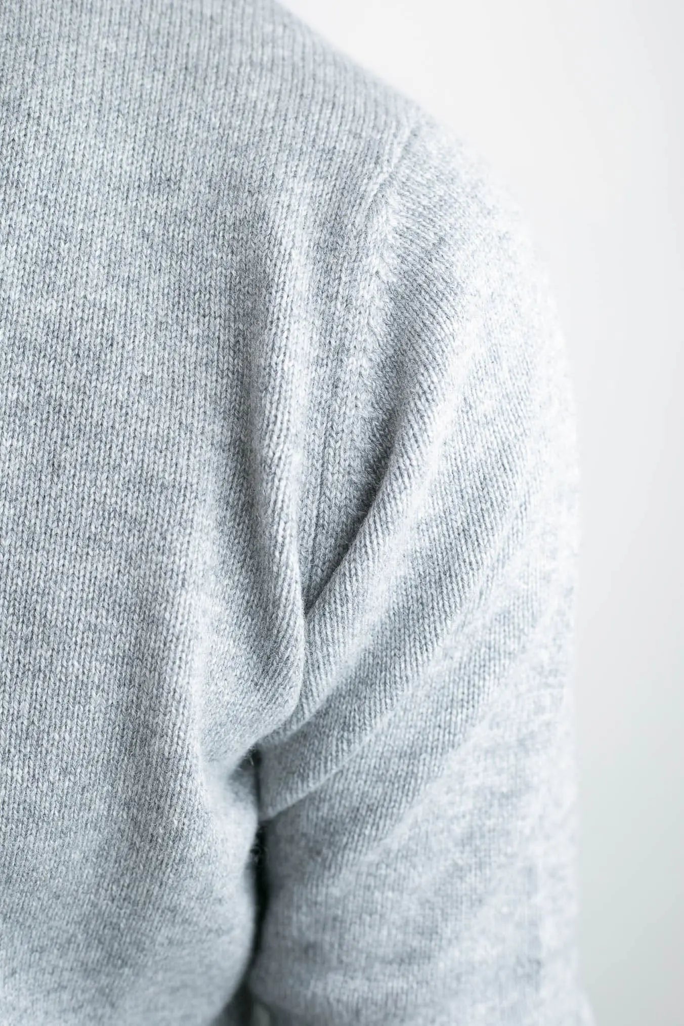 Dolcevita Cashmere Corsehair Grigio Chiaro