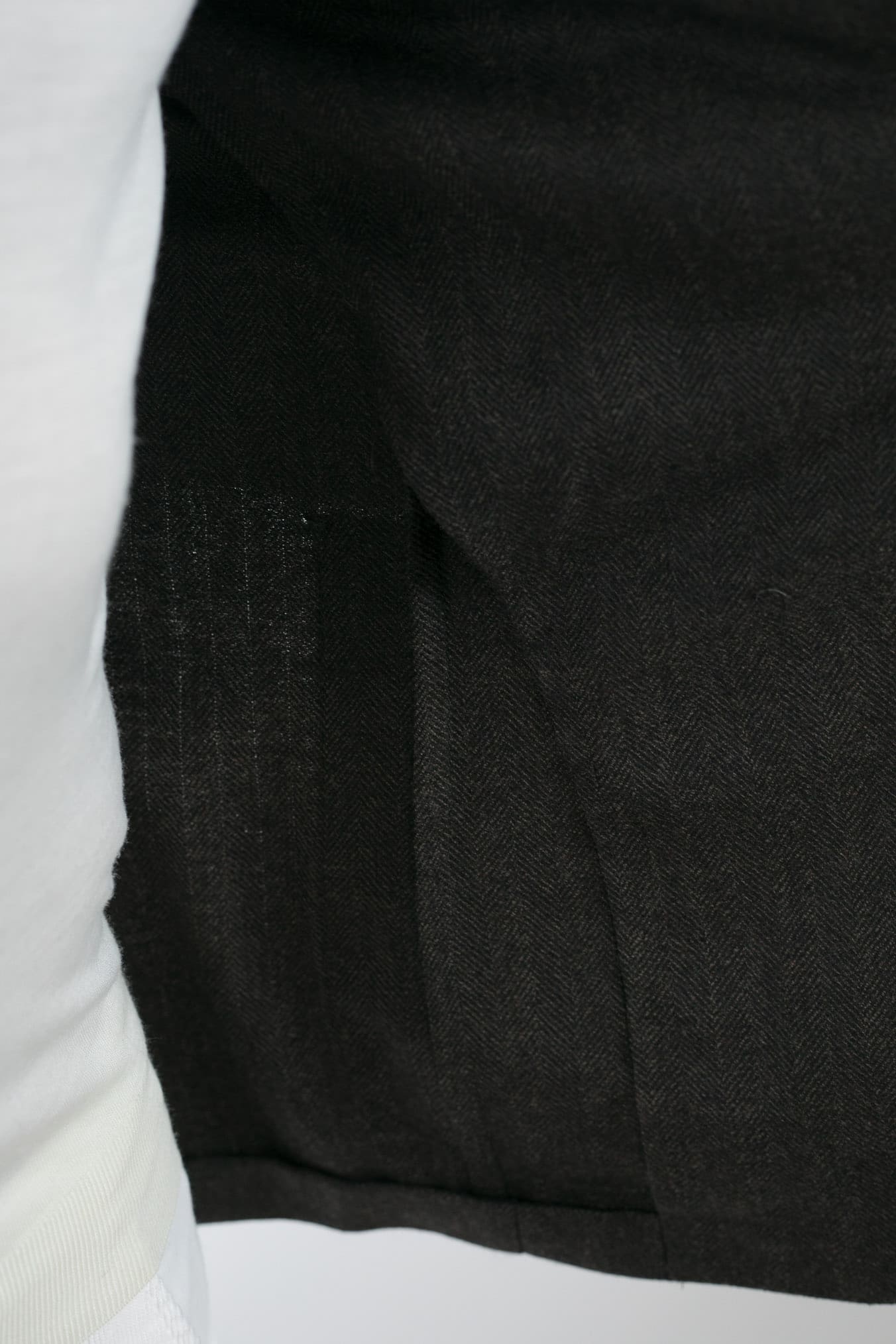 GUARINO Giacca Spigata Lana Testa Moro