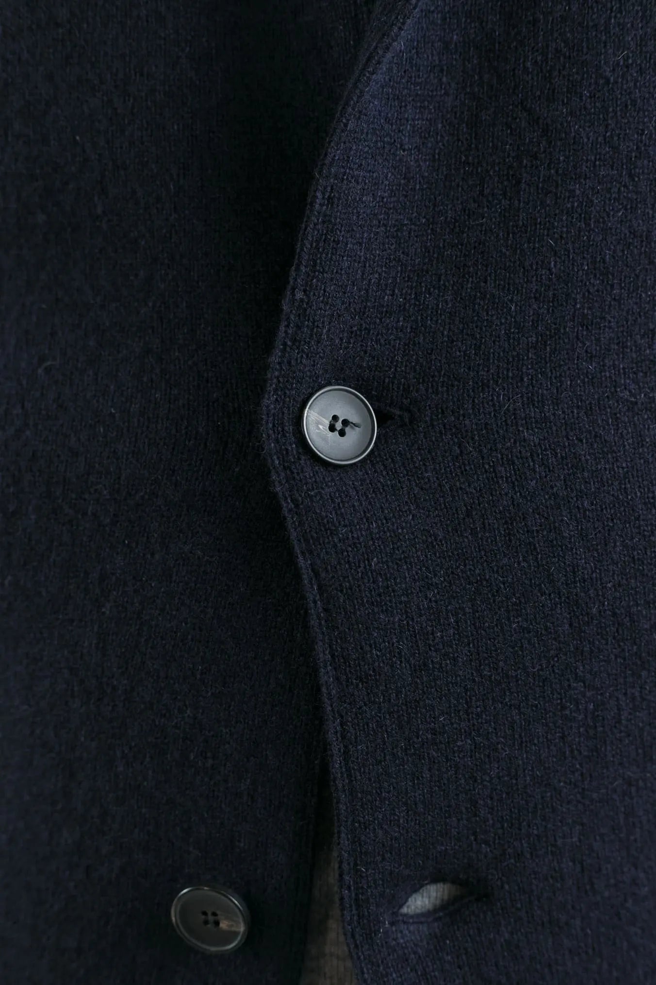 Giacca Maglia in Cashmere Blu Navy - Guarino Store