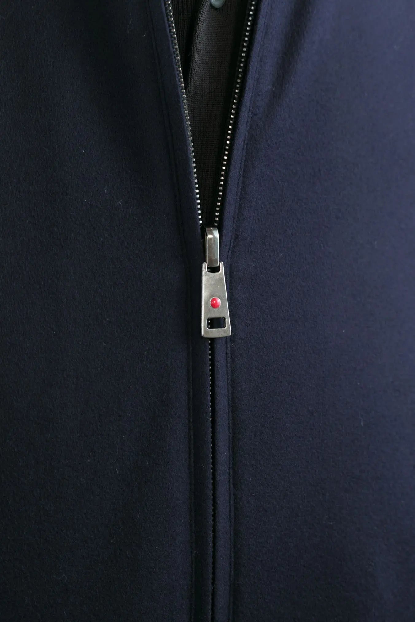 KIRED Giubbino Reversibile Blu e Testa di Moro