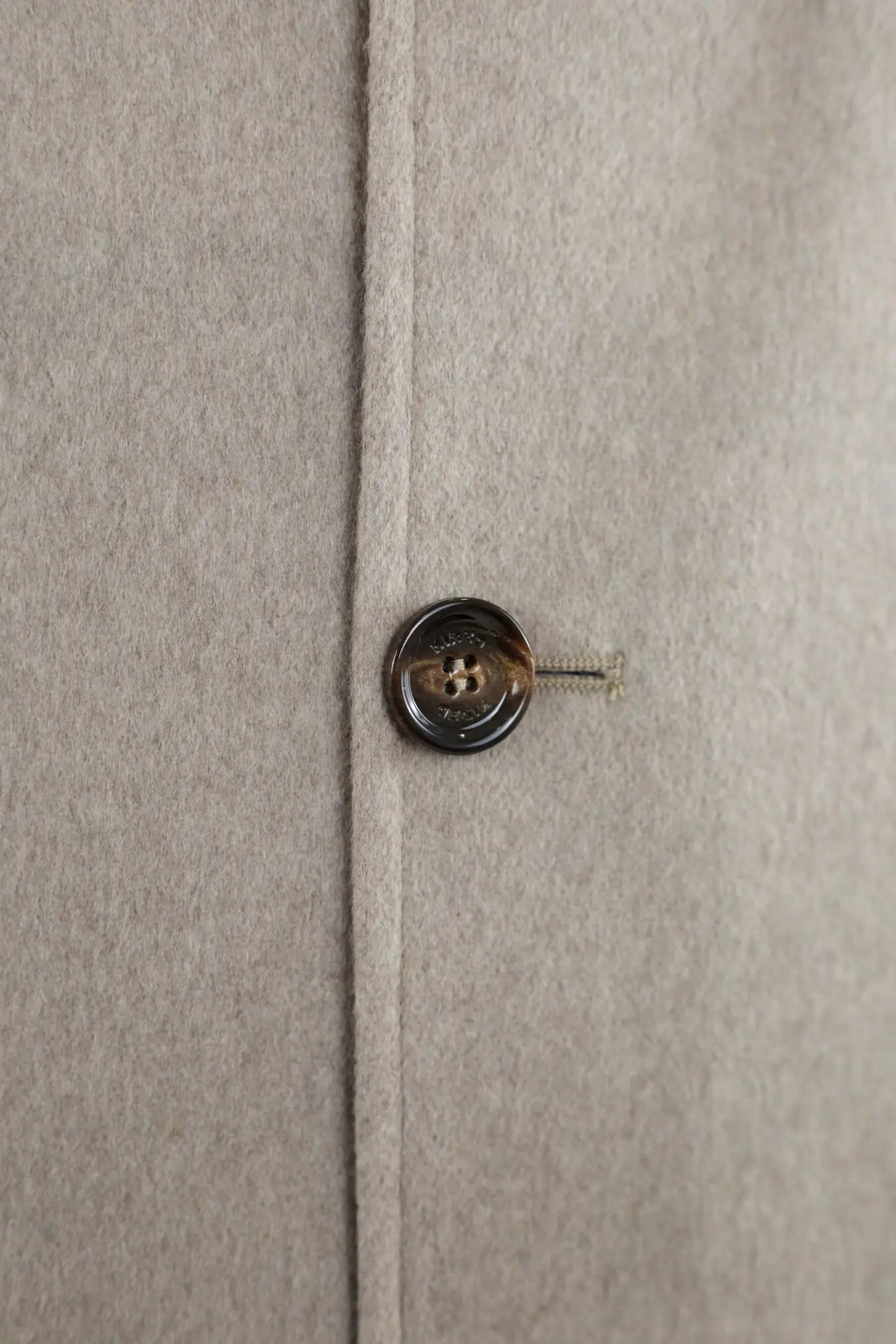 Cappotto Reversibile Cashmere e Nylon Beige/Testa di Moro - Guarino Store