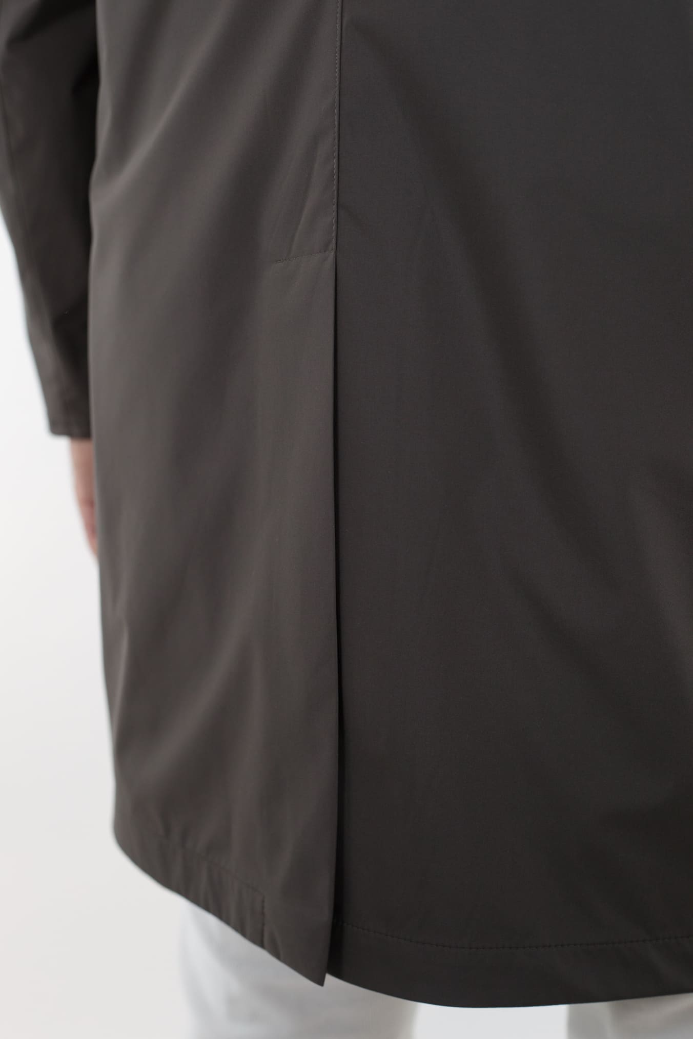 Cappotto Reversibile Cashmere e Nylon Beige/Testa di Moro - Guarino Store