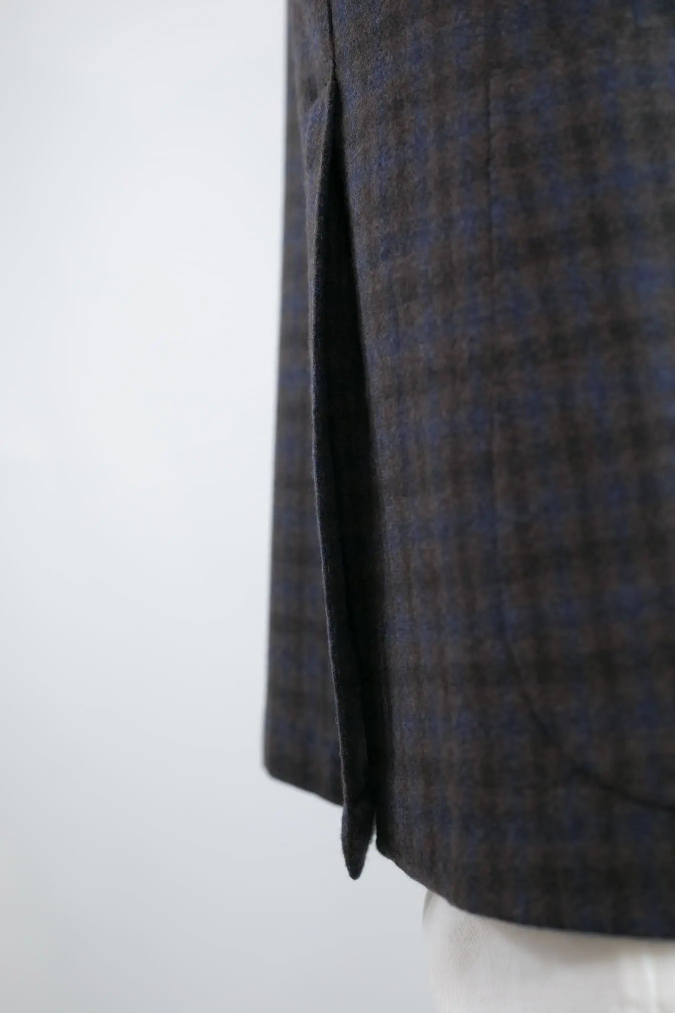 Giacca Check Testa di Moro e Blu - Guarino Store