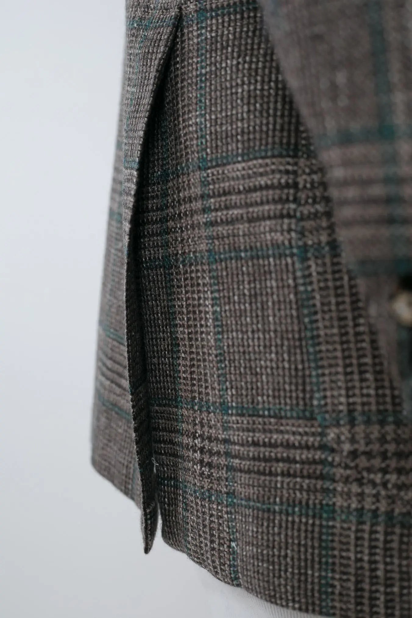 Giacca Principe di Galles Beige e Verde