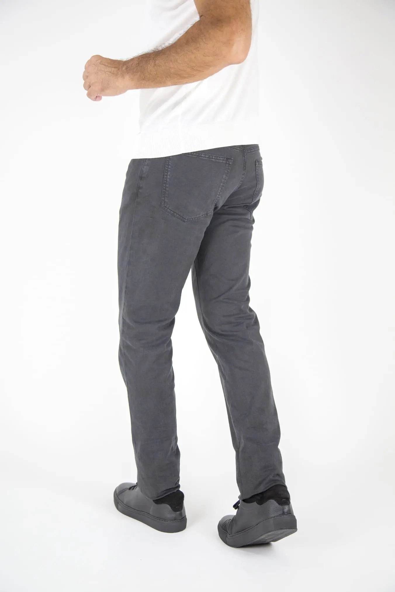 Pantaloni 5 Tasche Nero - Guarino Store