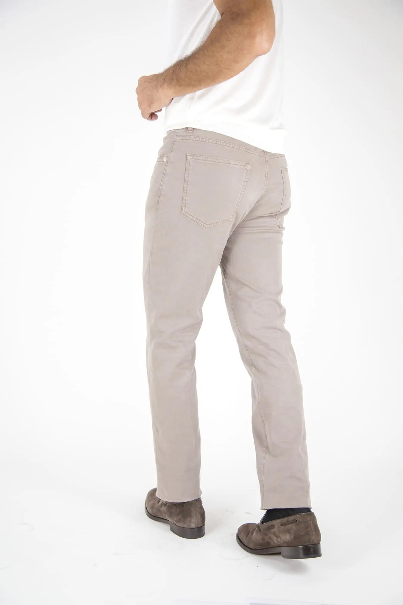 Pantaloni 5 Tasche Cammello - Guarino Store