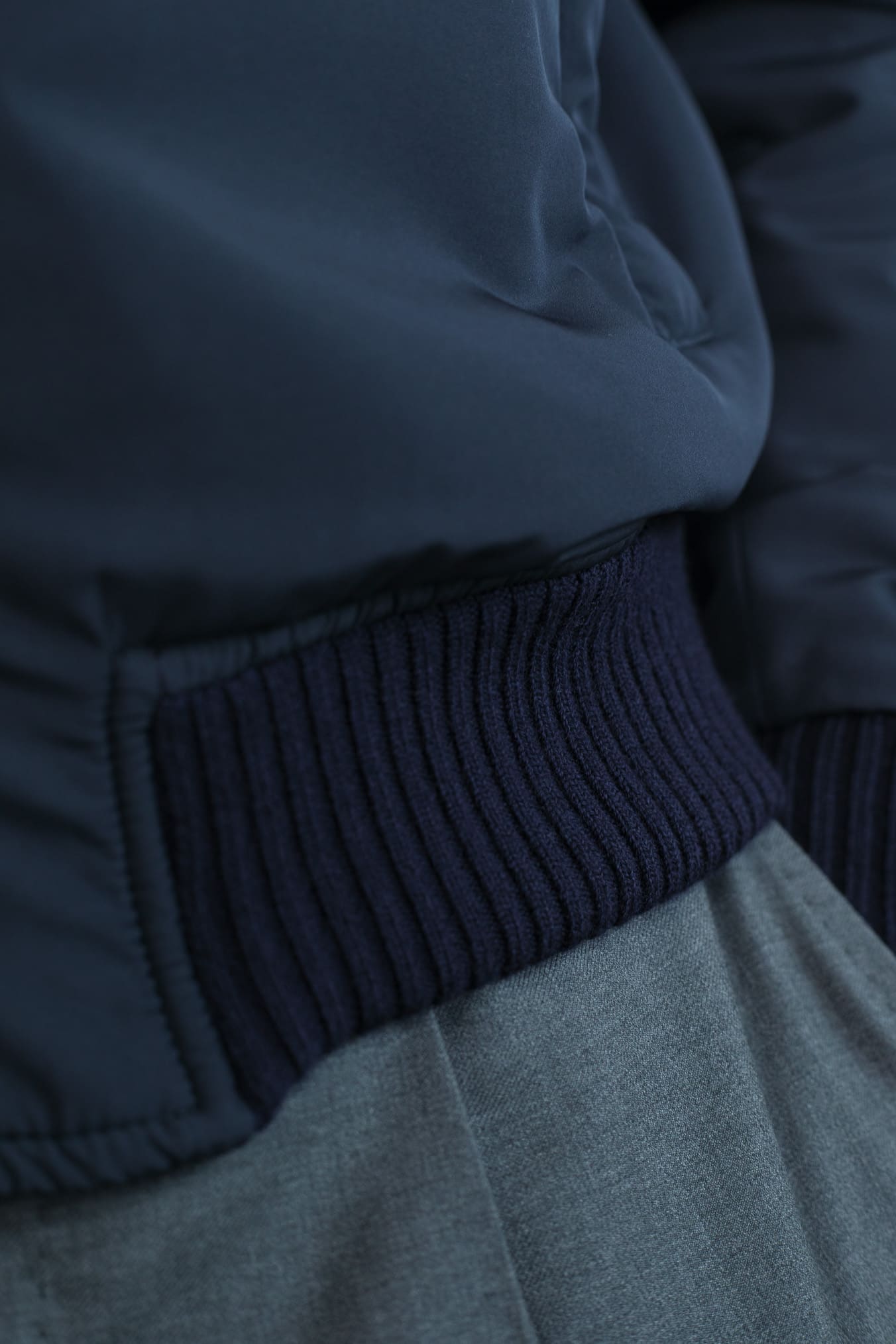 MANDELLI Giubbino Airstop Cashmere Loro Piana Blu