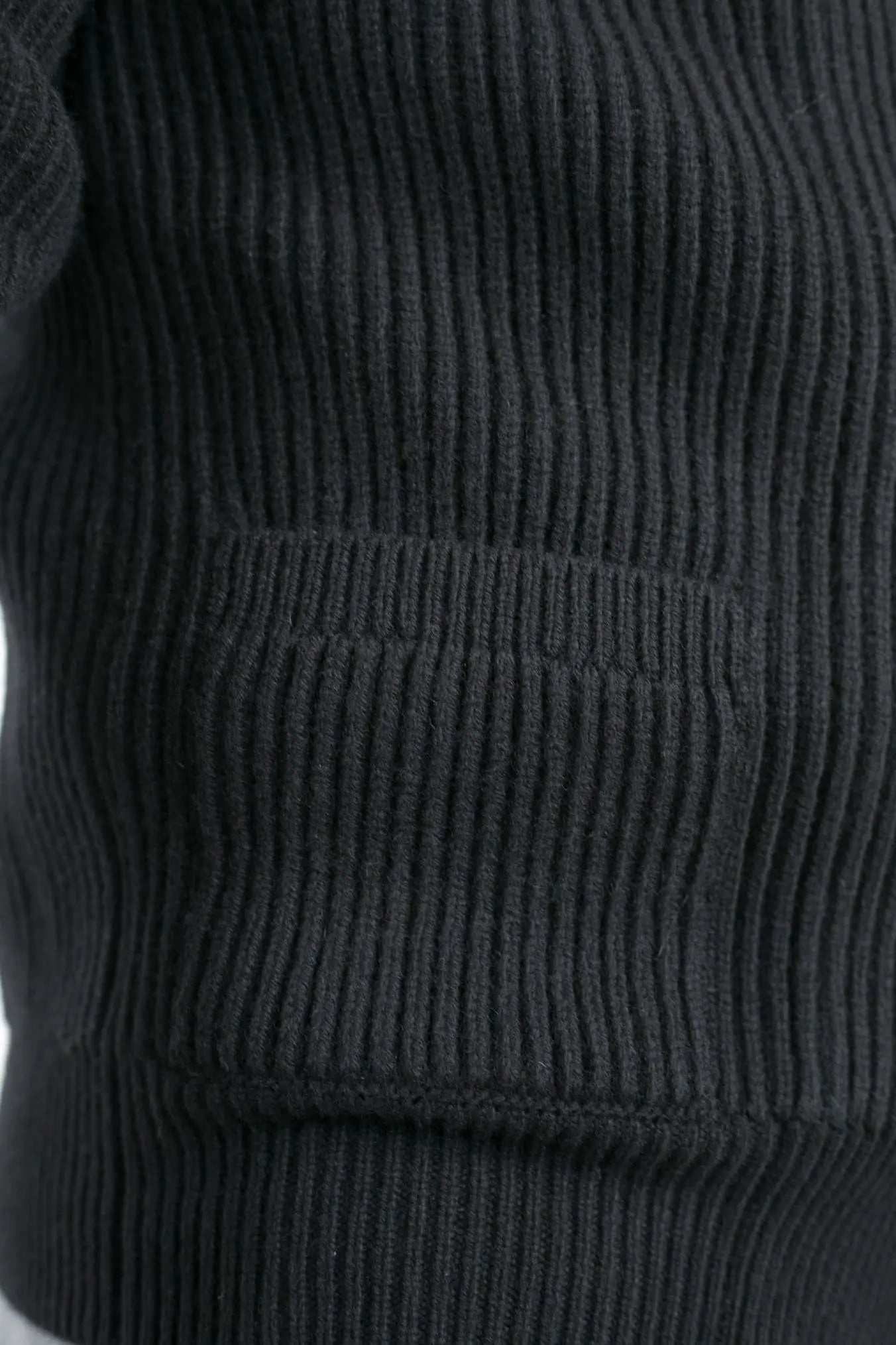 Cardigan Lana e Cashmere Nero - Guarino Store