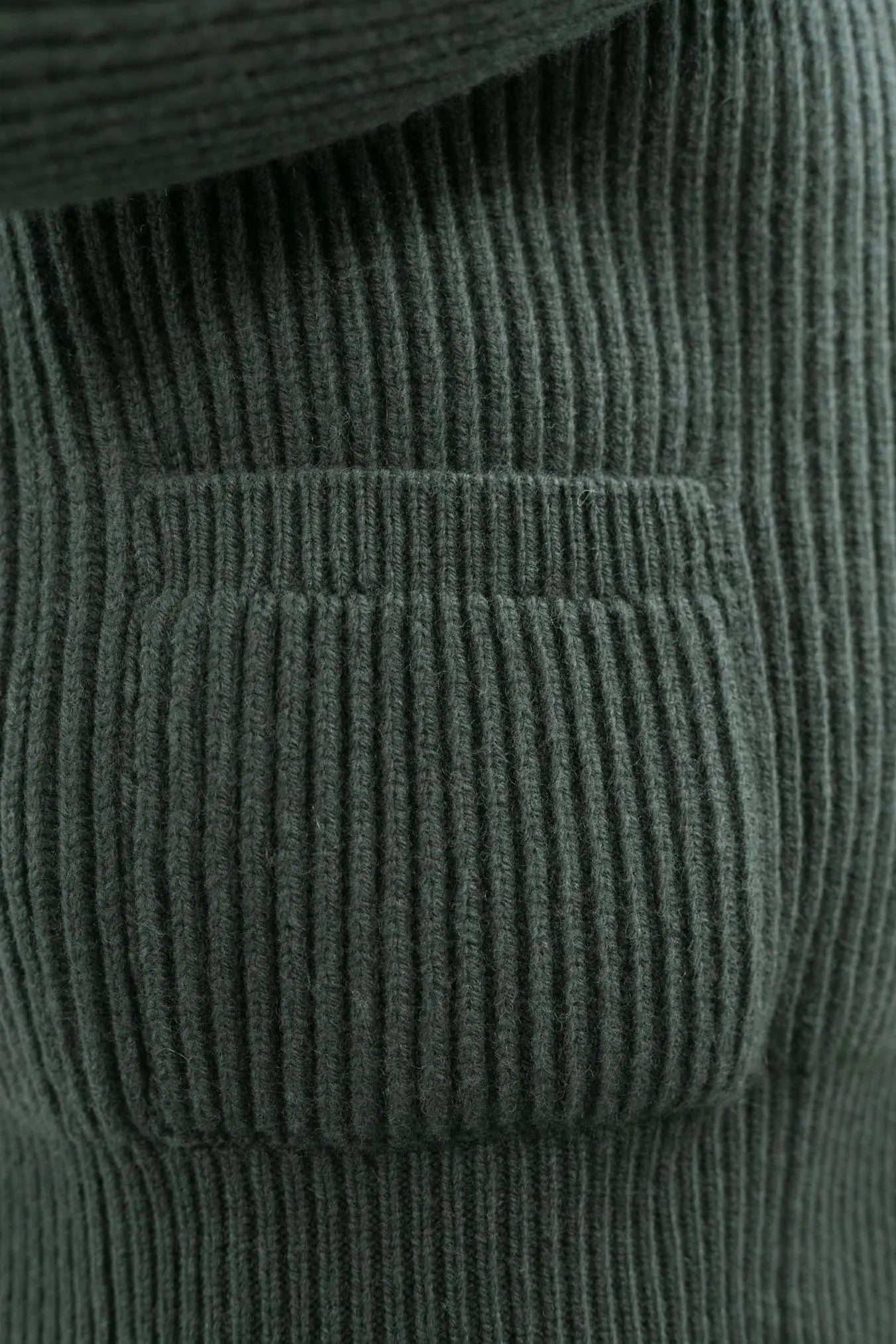 Cardigan Lana e Cashmere Verde - Guarino Store