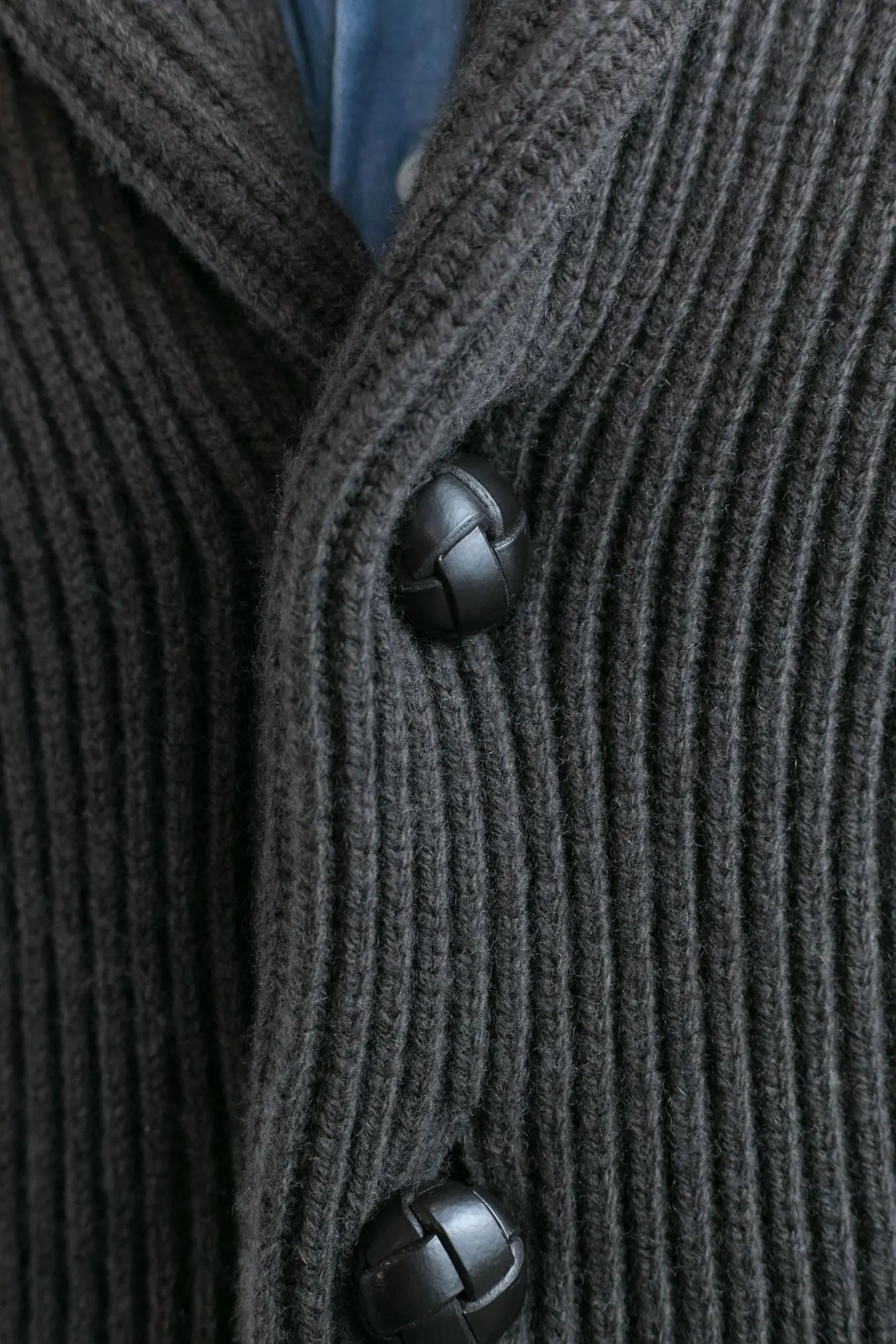Cardigan Lana e Cashmere Testa di Moro - Guarino Store