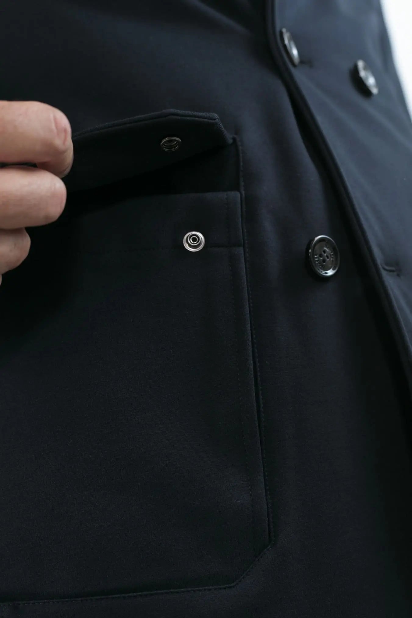 Giubbino Doppiopetto Blu Scuro - Guarino Store