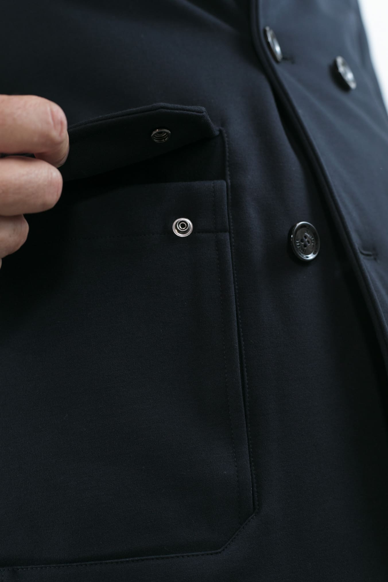 Giubbino Doppiopetto Blu Scuro - Guarino Store