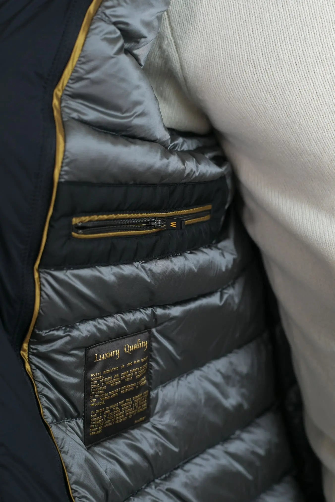 Giubbino Doppiopetto Blu Scuro - Guarino Store