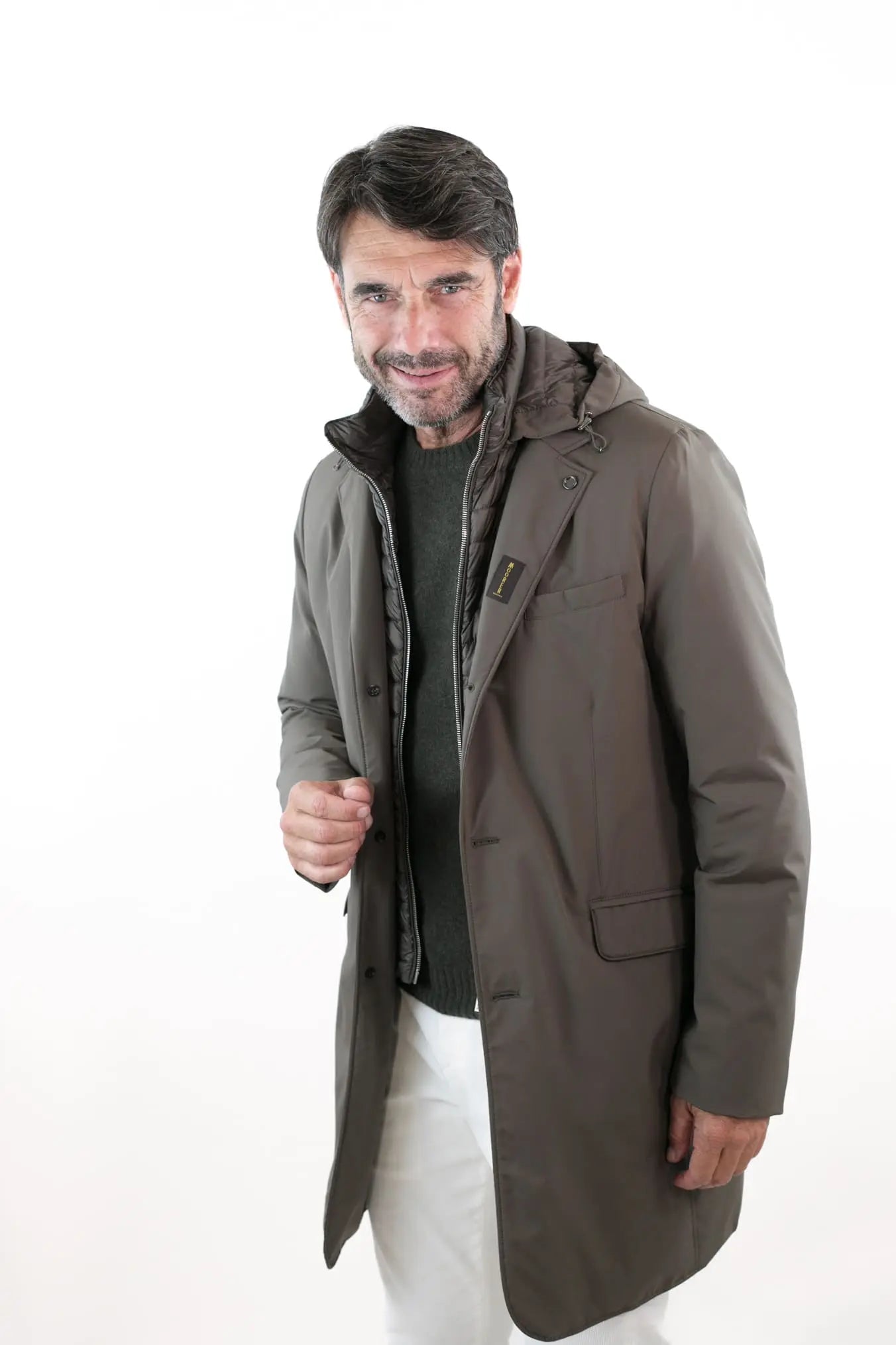 Cappotto Impermeabile mod. Redon col. Visone - Guarino Store