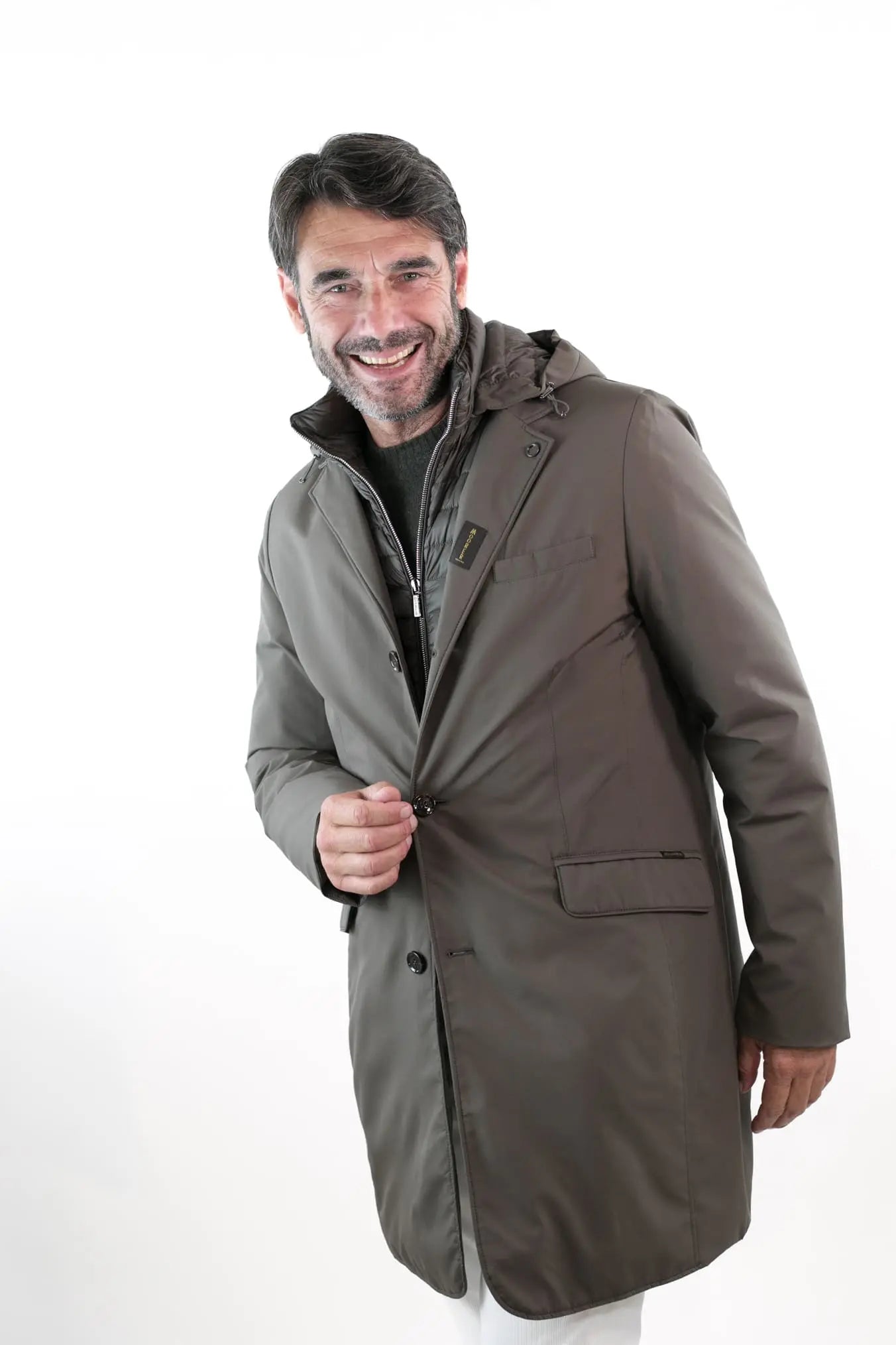 Cappotto Impermeabile mod. Redon col. Visone - Guarino Store