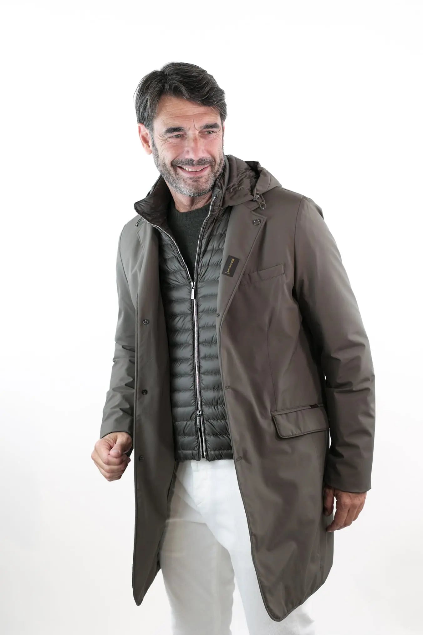 Cappotto Impermeabile mod. Redon col. Visone - Guarino Store
